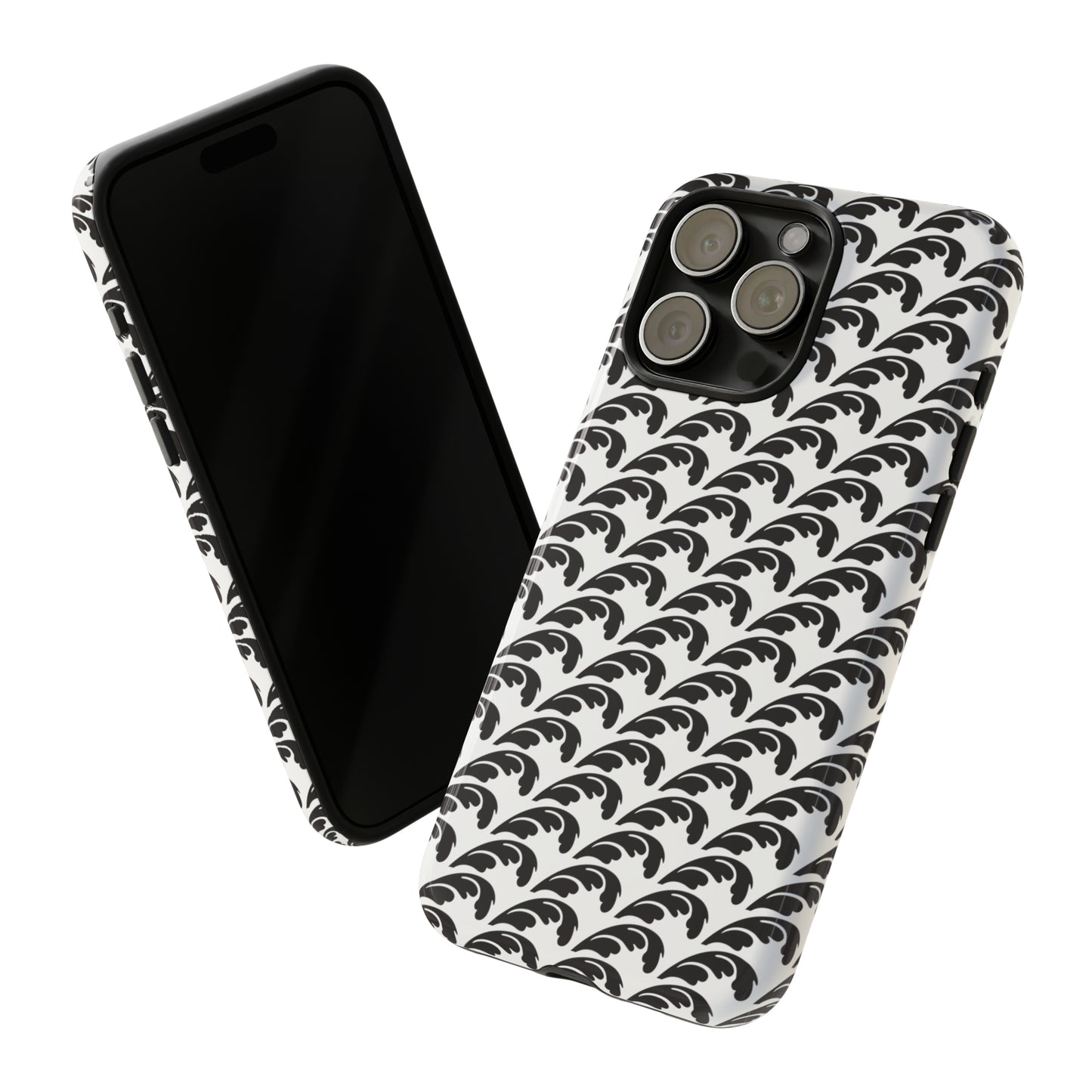 Beautiful Beloved One Flourish (black/white) - Tough Phone Cases