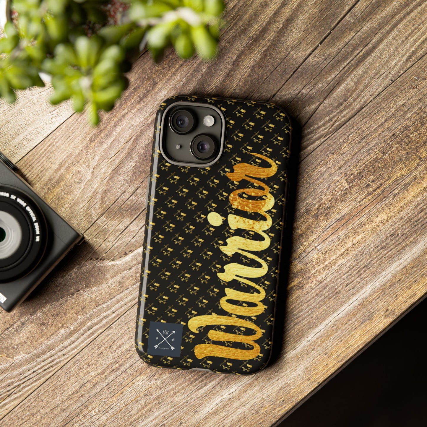 Gold and Bold Warrior - Tough Phone Cases