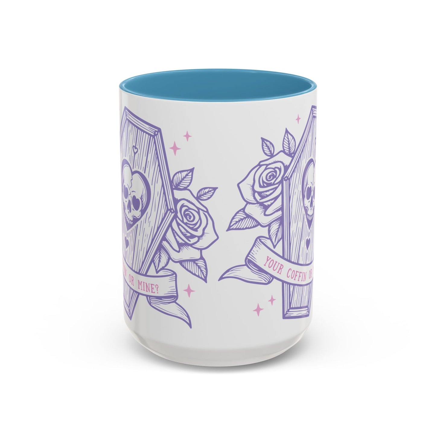 Your Coffin or Mine? - Accent Coffee Mug (11, 15oz)