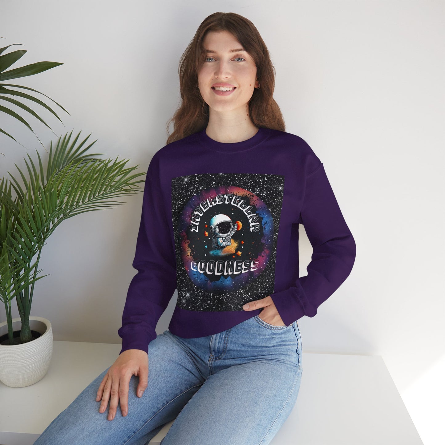 Interstellar Goodness - Unisex Crewneck Sweatshirt