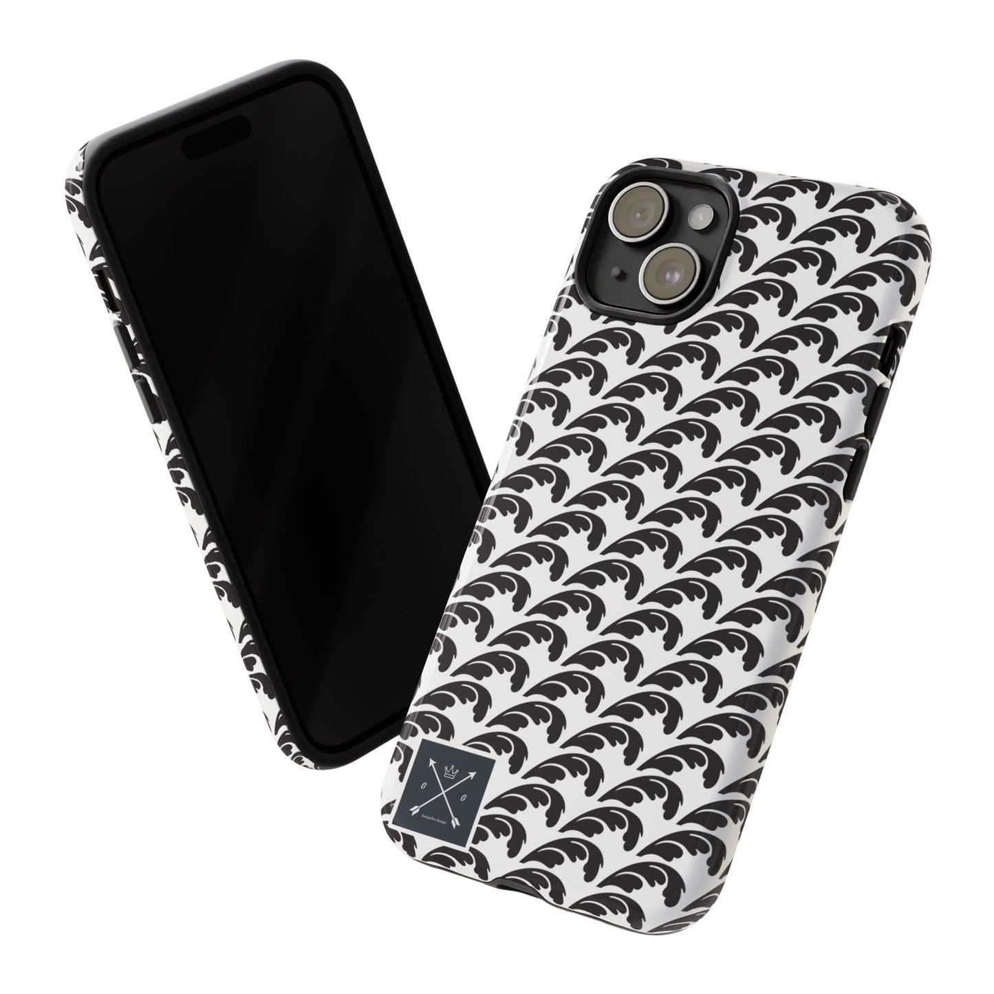 Beautiful Beloved One Flourish (black/white) - Tough Phone Cases