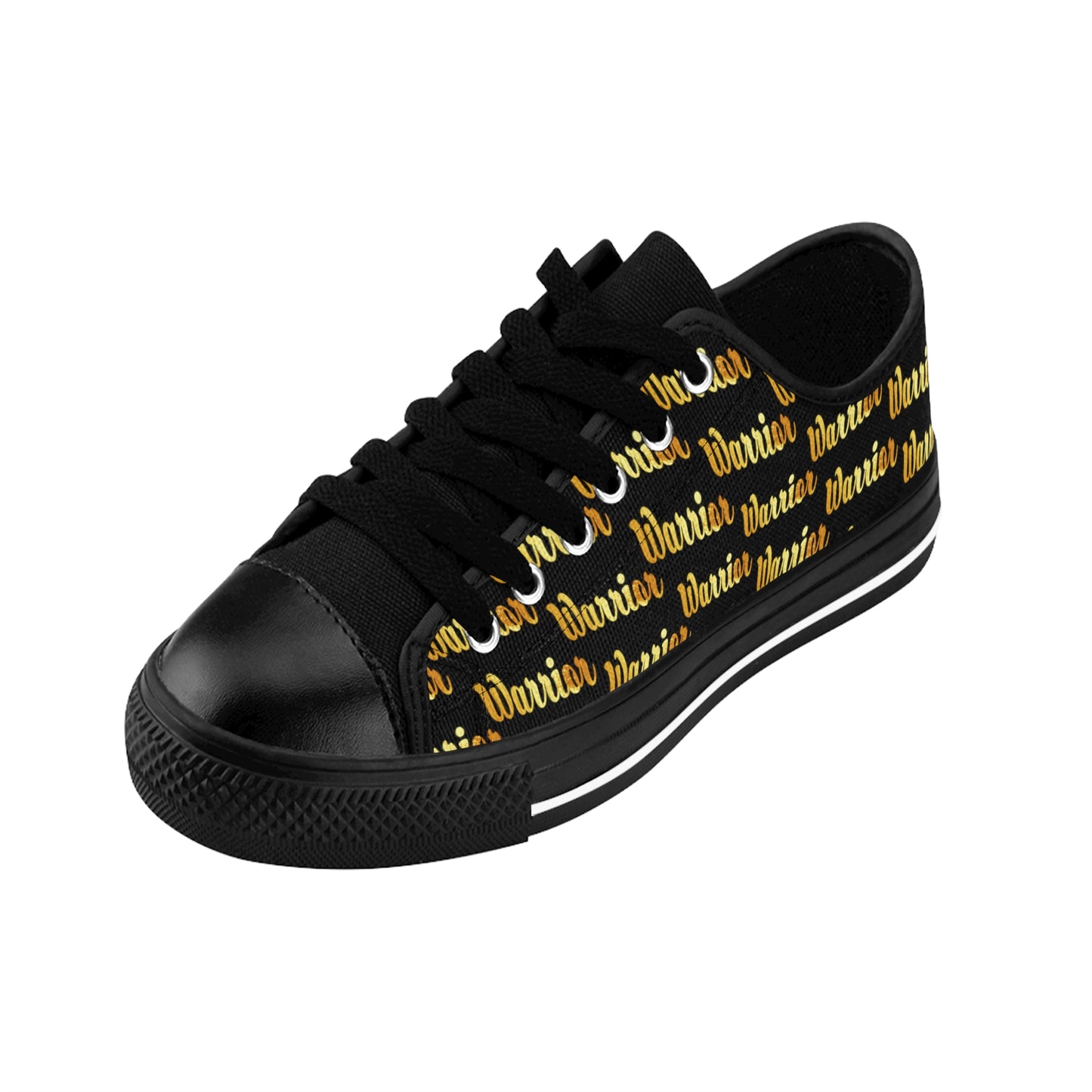 Women's - Gold and Bold Warrior - Sneakers (ptrn)