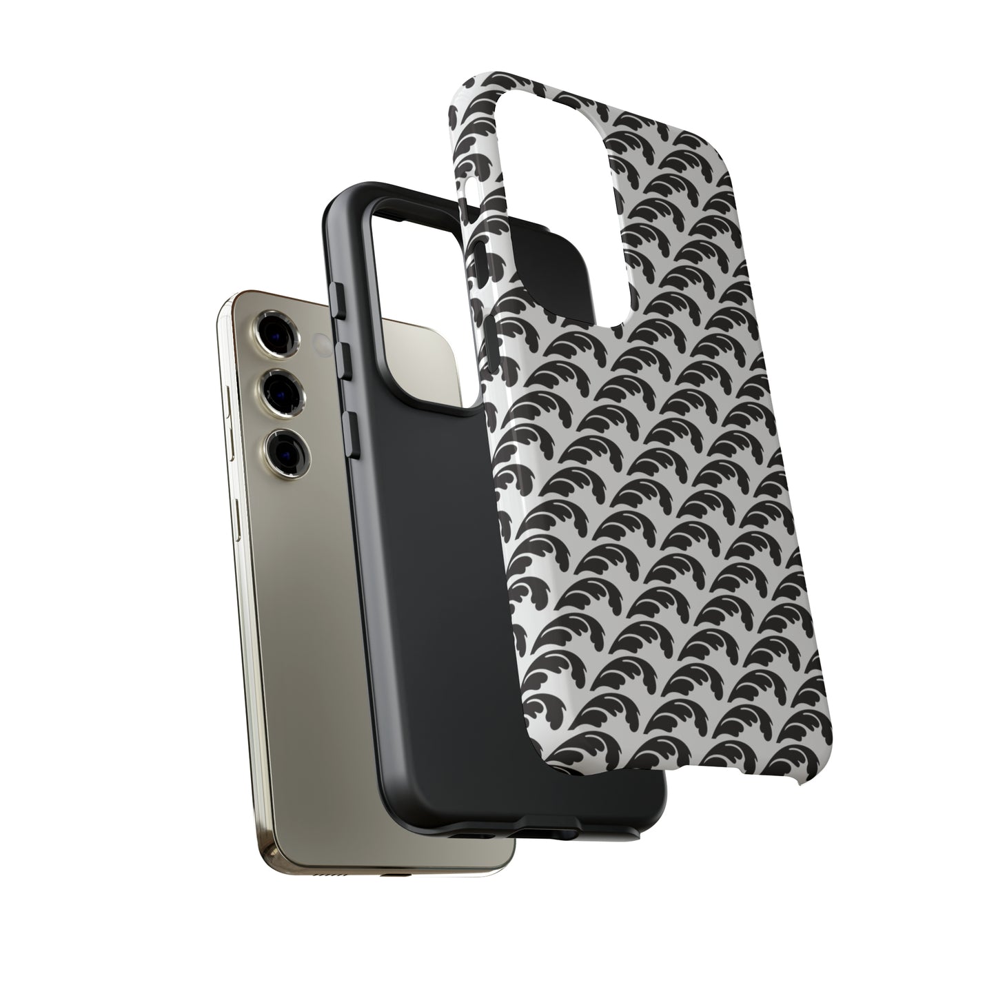 Beautiful Beloved One Flourish (black/white) - Tough Phone Cases