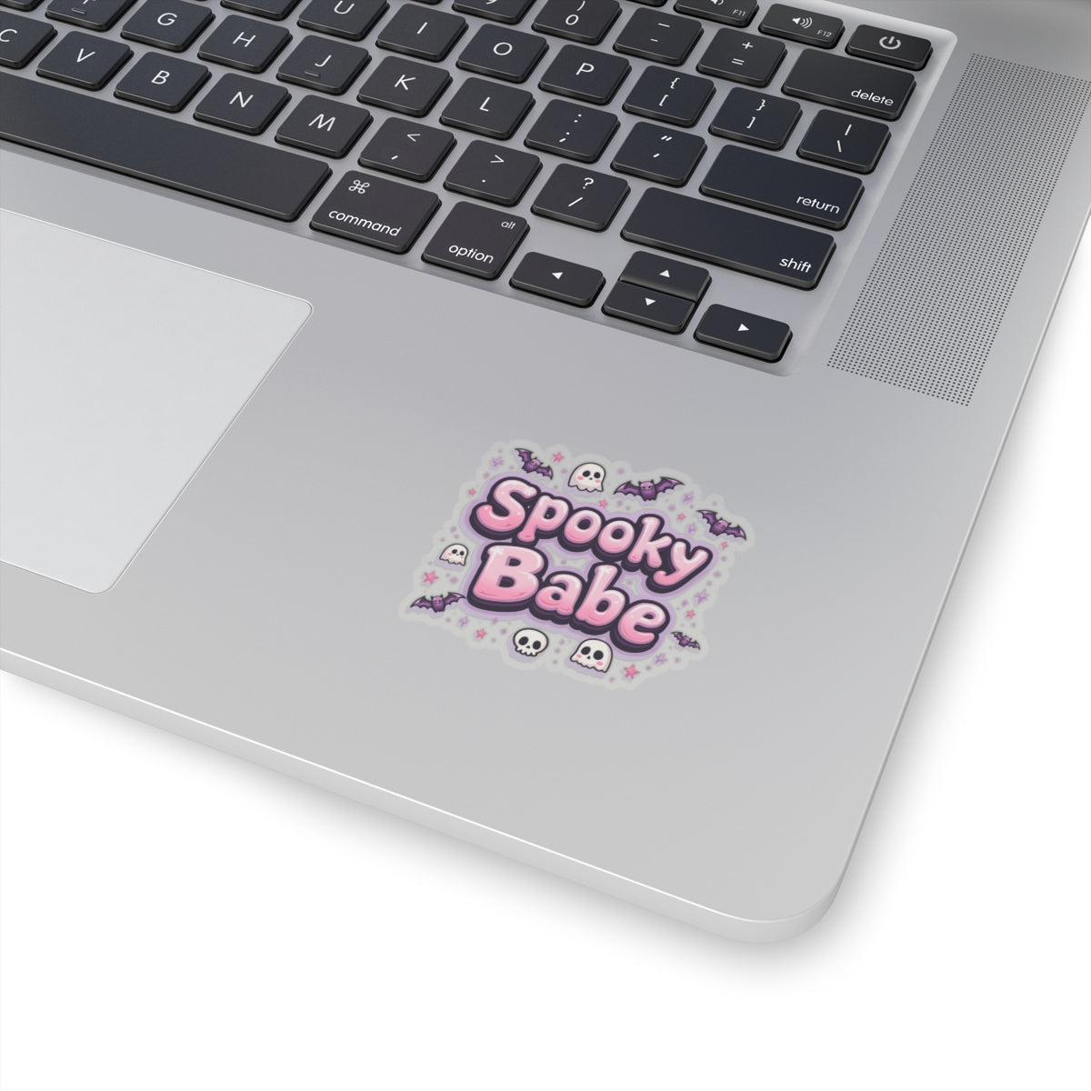 Pink Spooky Babe - Halloween Kiss-cut Stickers