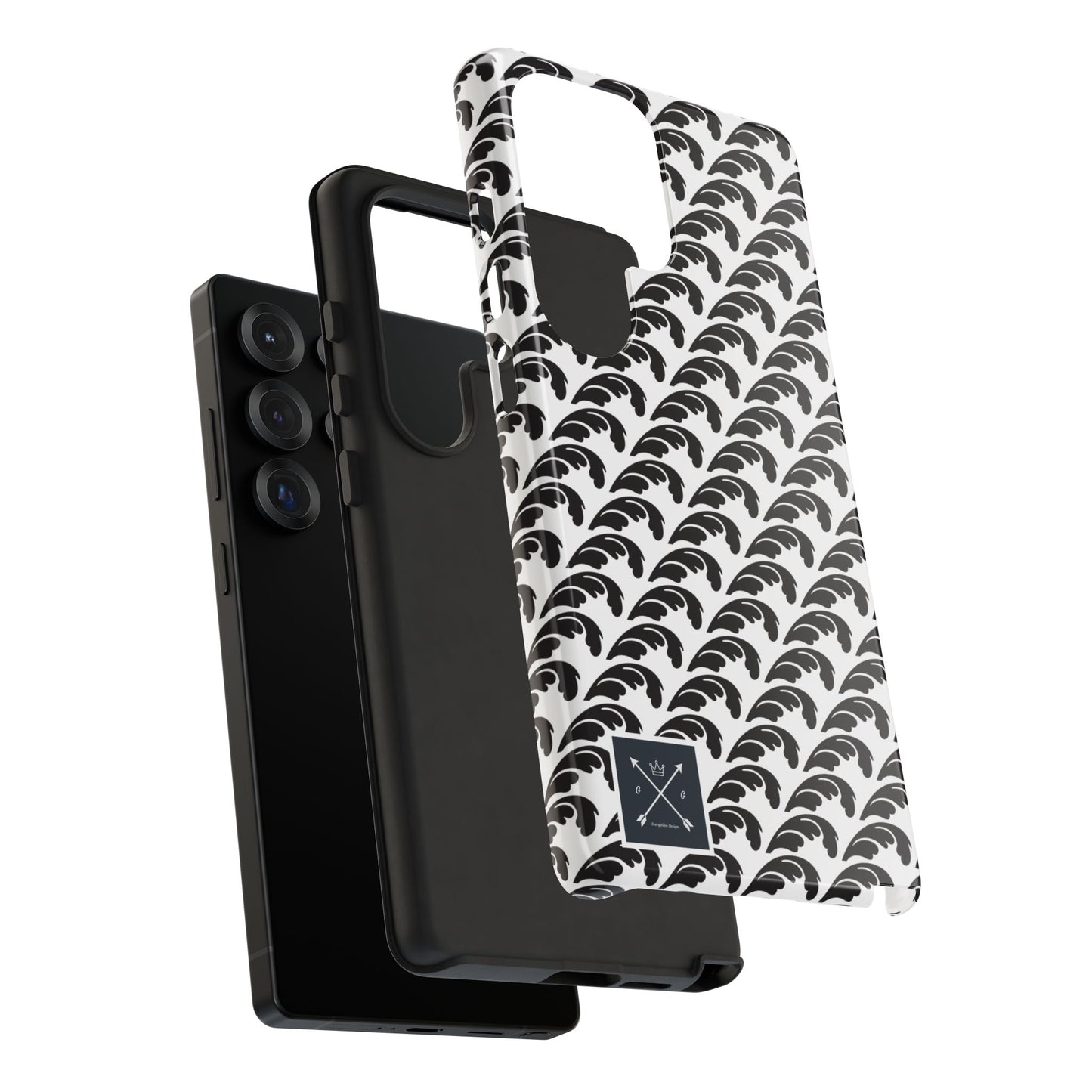 Beautiful Beloved One Flourish (black/white) - Tough Phone Cases