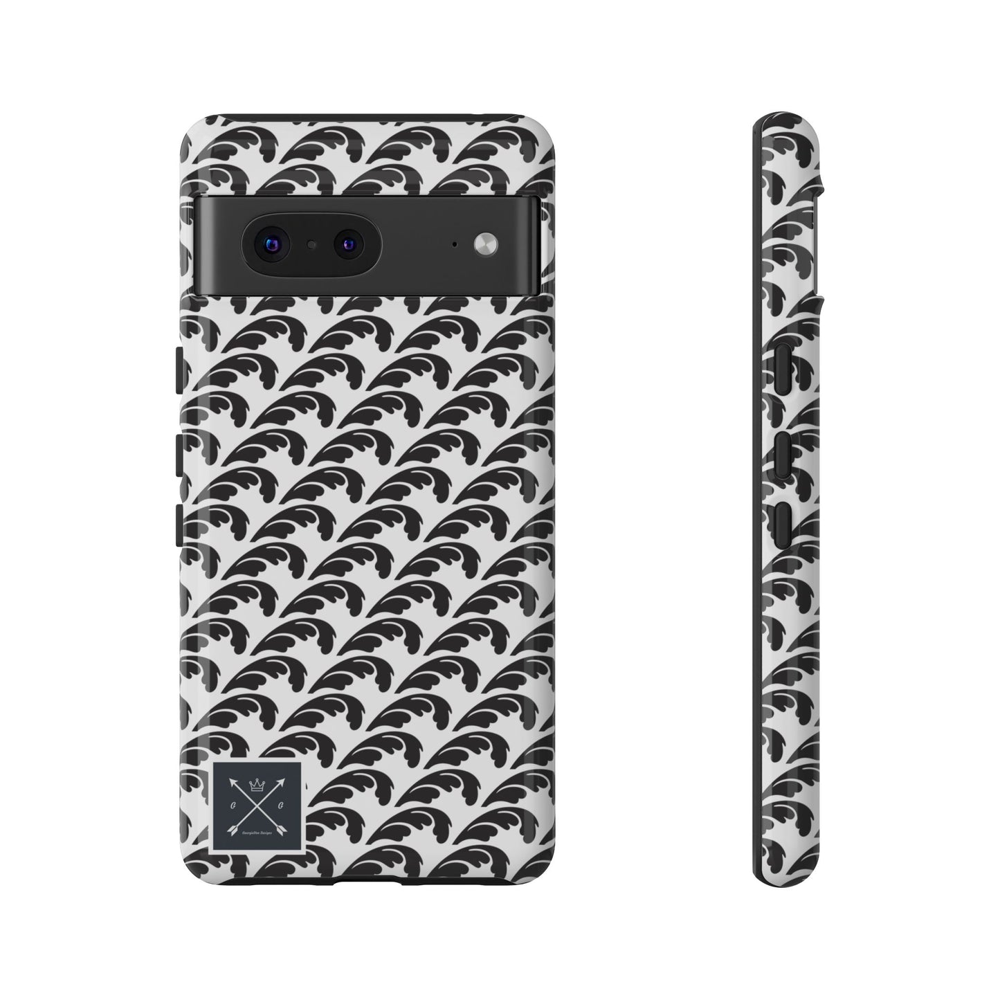 Beautiful Beloved One Flourish (black/white) - Tough Phone Cases