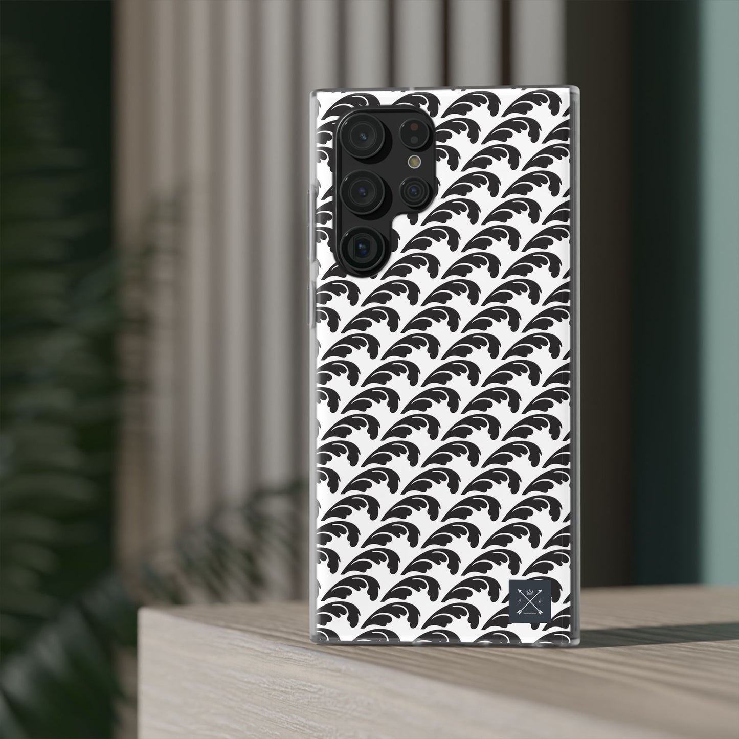 Beautiful Beloved Flourish (black/white) - Flexi Cases