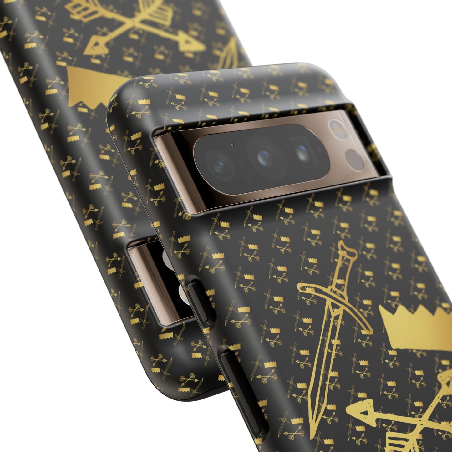 Gold and Bold Warrior - Tough Phone Cases