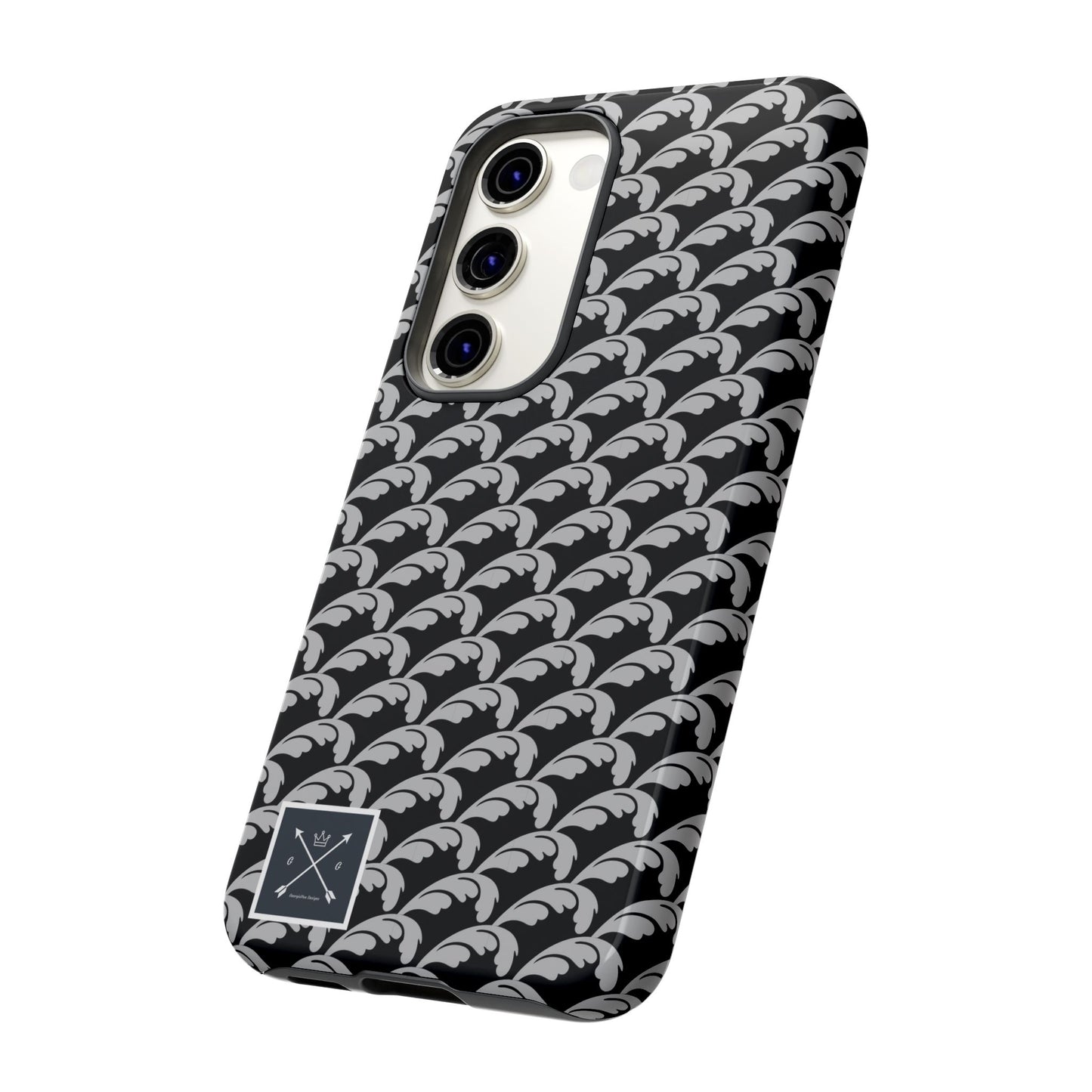 Beautiful Beloved One Flourish (black/silver) - Tough Phone Cases