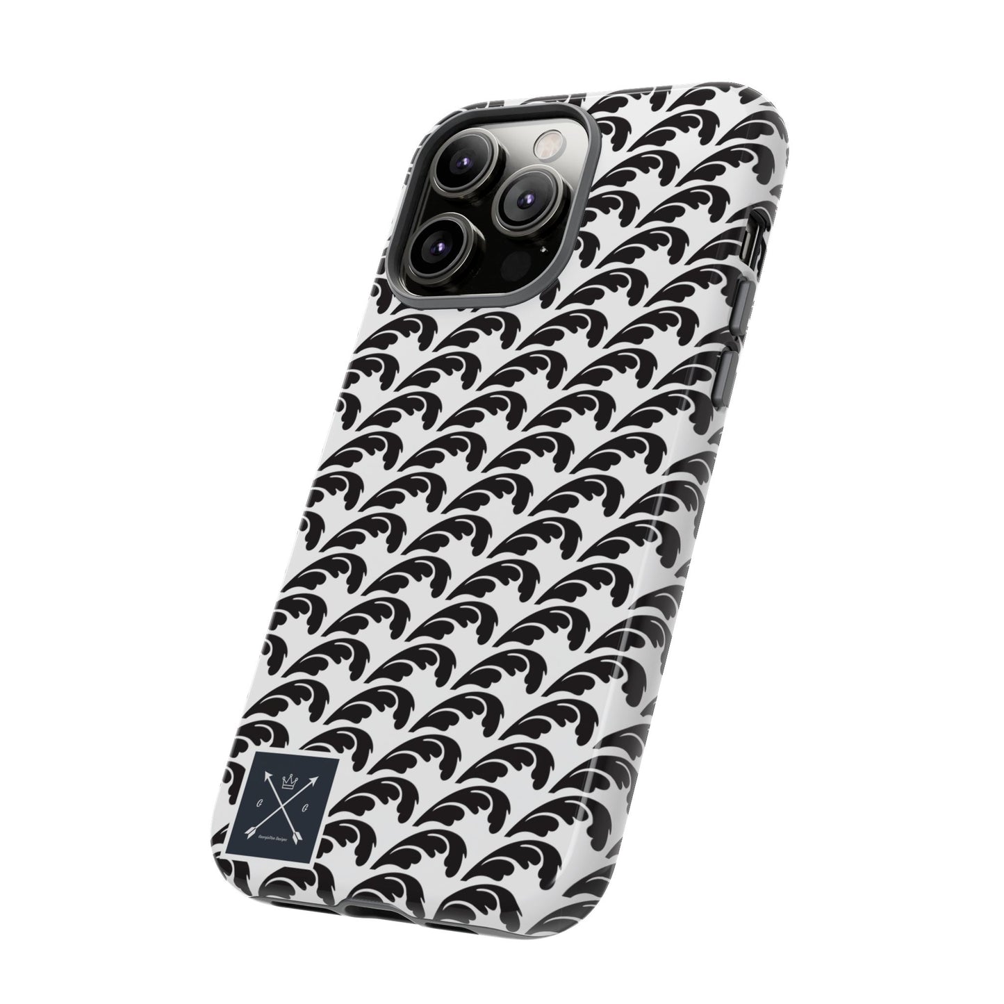 Beautiful Beloved One Flourish (black/white) - Tough Phone Cases