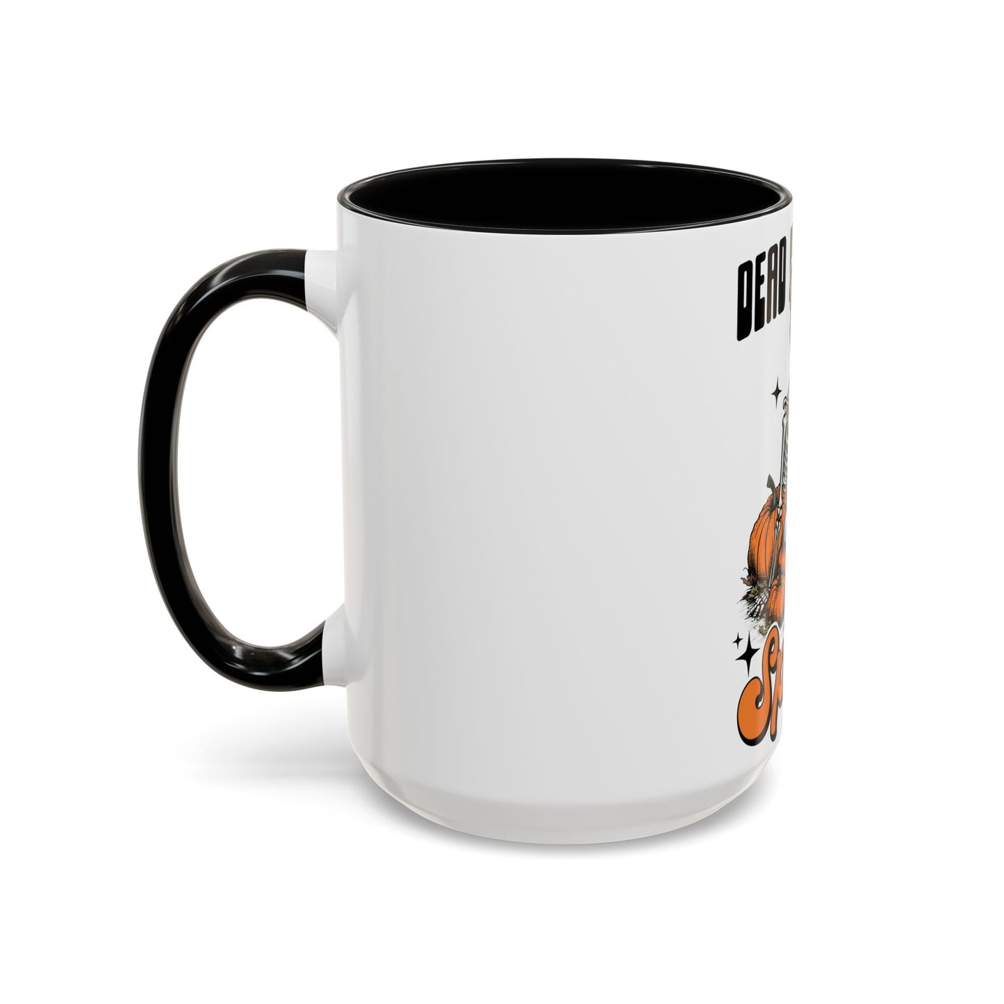 Dead Inside But Spiced - Accent Coffee Mug (11, 15oz)