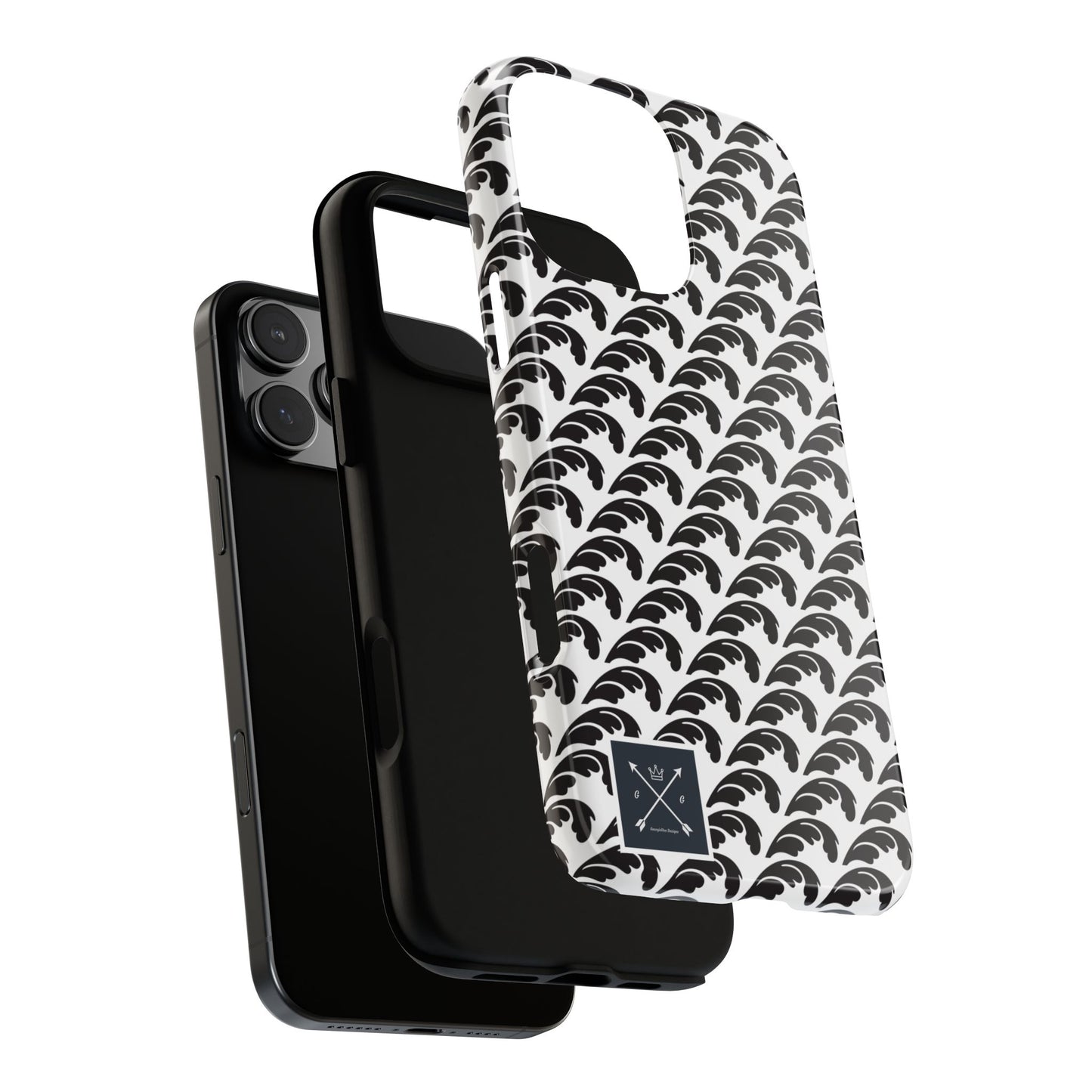 Beautiful Beloved One Flourish (black/white) - Tough Phone Cases