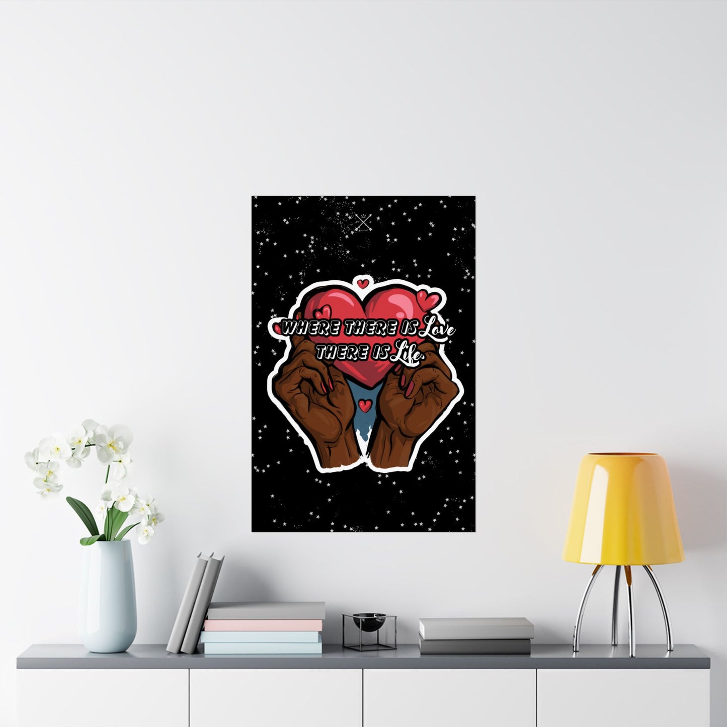 Love & Life Quote - Matte Vertical Posters