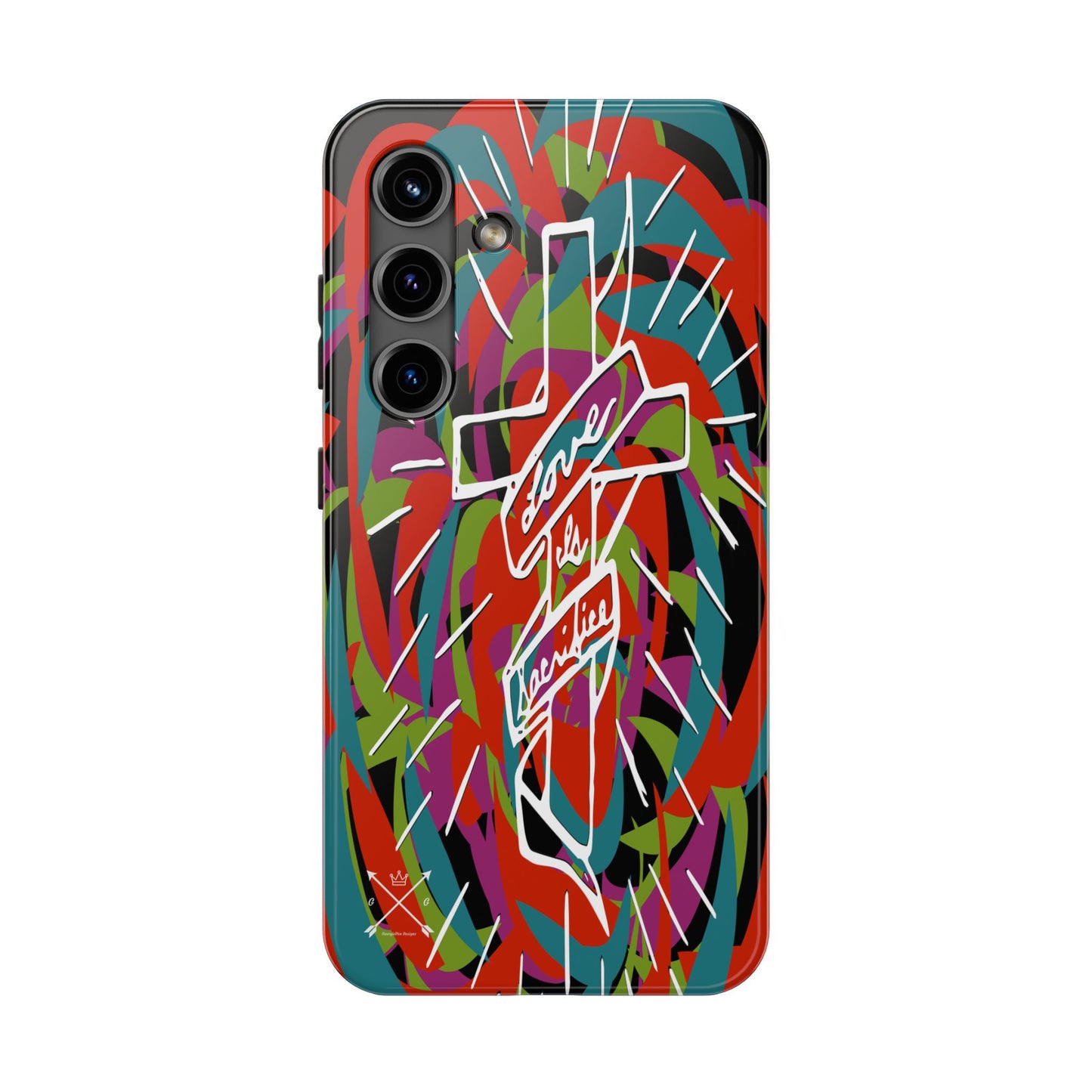 Love is Sacrifice - Tough Phone Cases