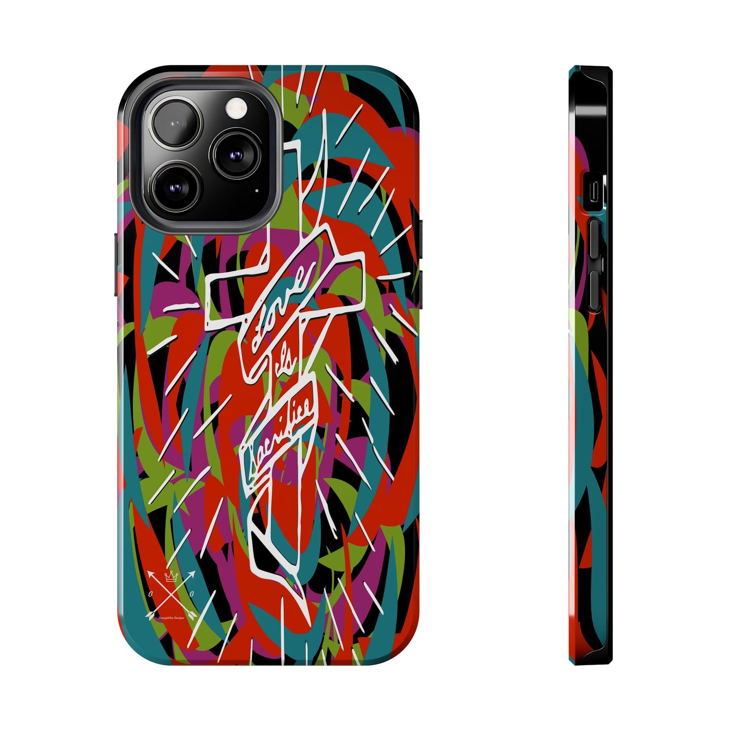 Love is Sacrifice - Tough Phone Cases
