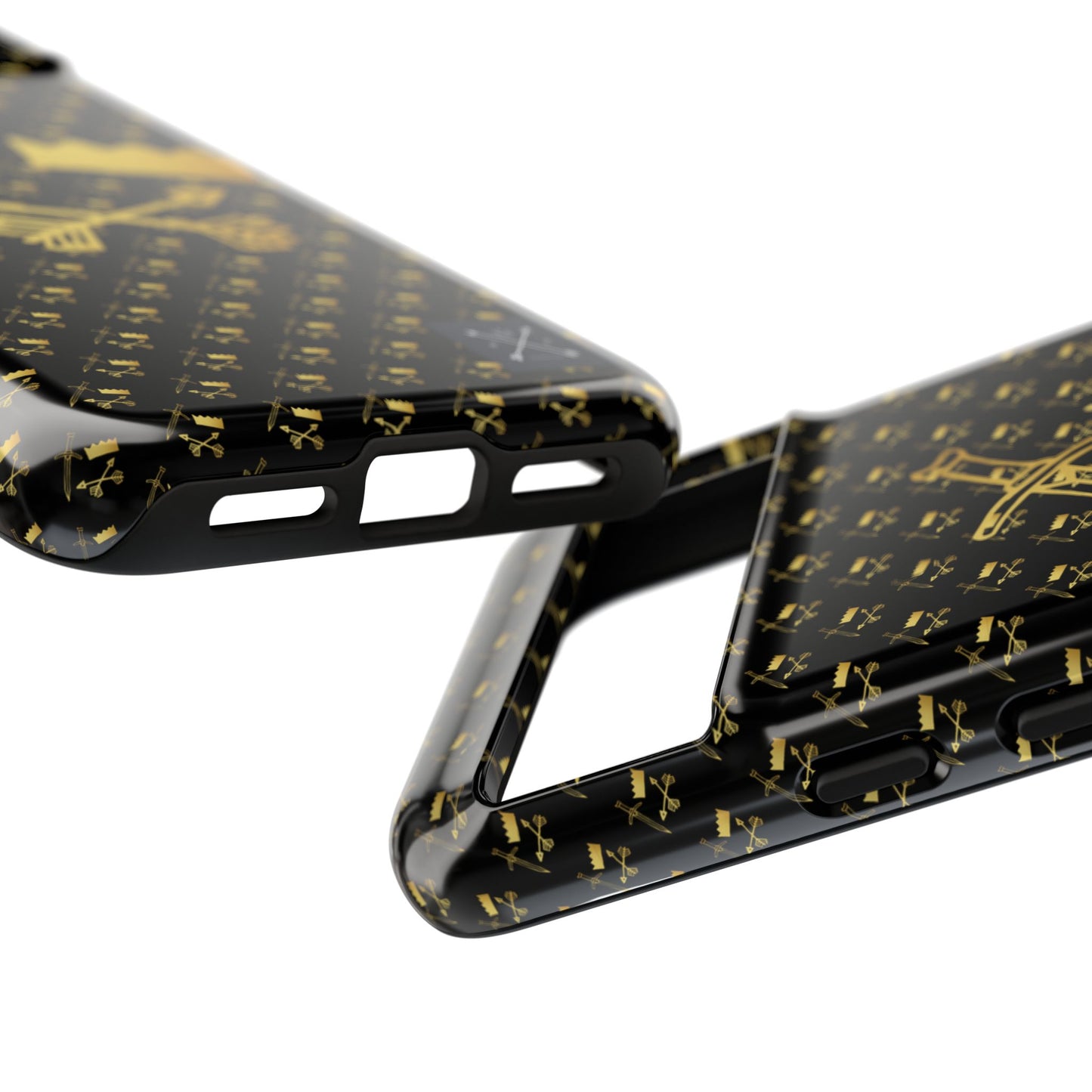 Gold and Bold Warrior - Tough Phone Cases