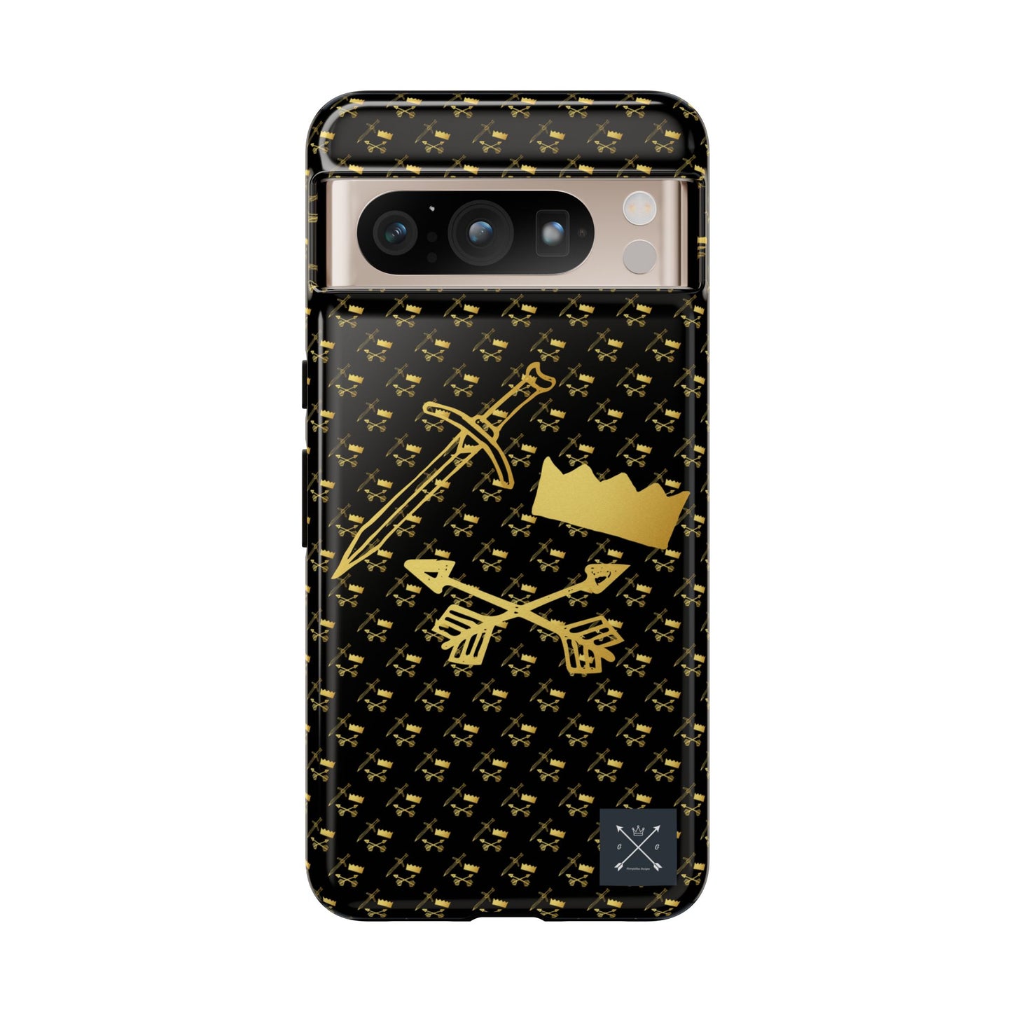 Gold and Bold Warrior - Tough Phone Cases