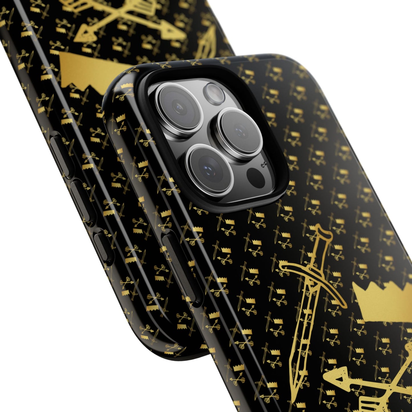 Gold and Bold Warrior - Tough Phone Cases