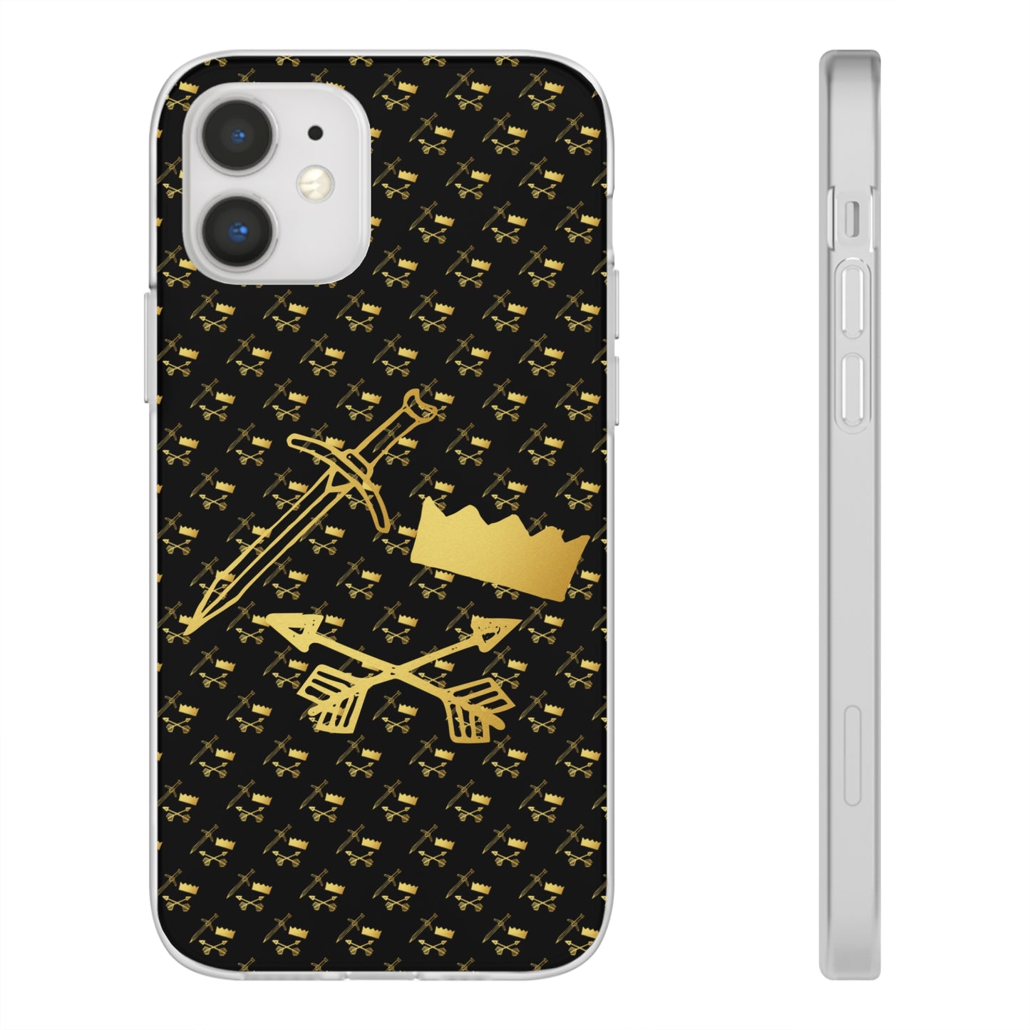 Gold and Bold Warrior - Flexi  Phone Cases