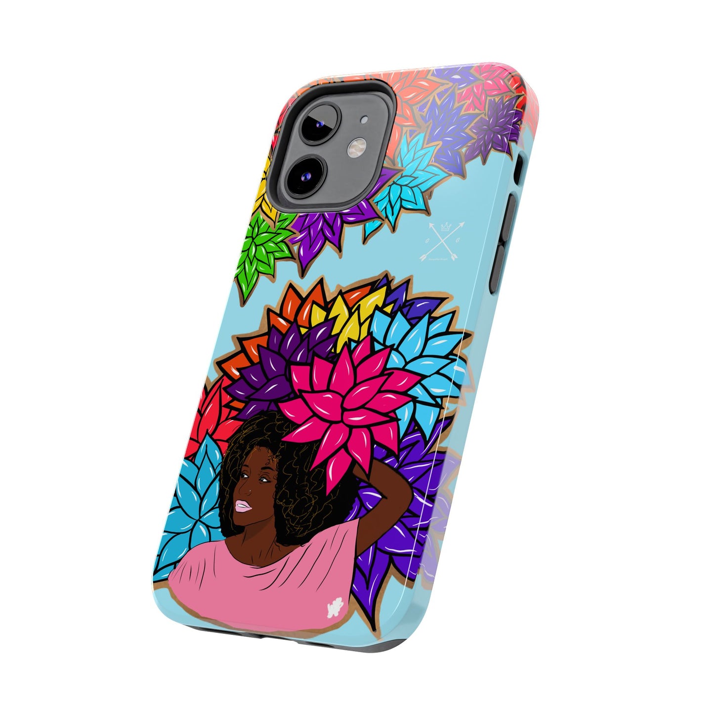 Beauty with Flowers - Tough Phone Cases