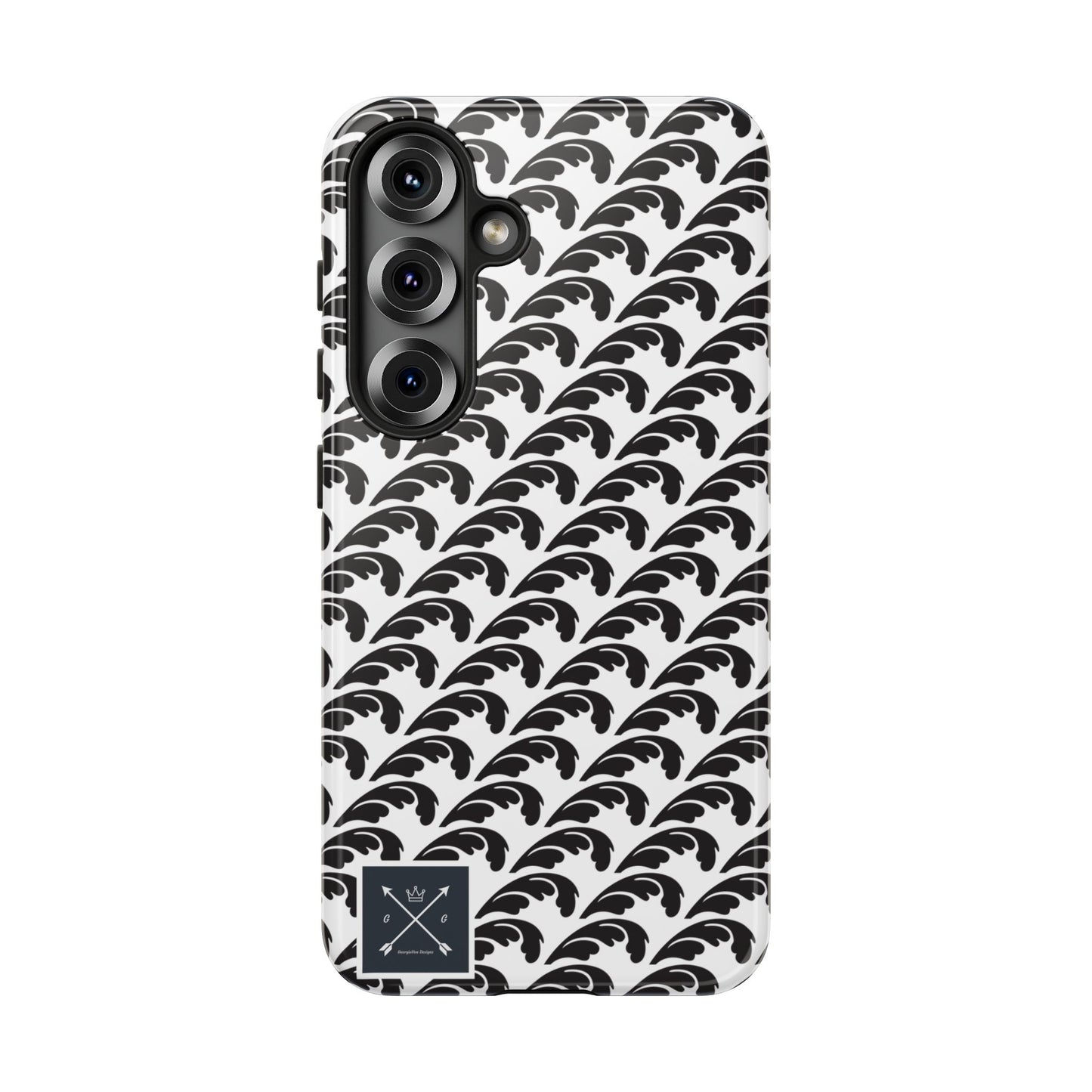 Beautiful Beloved One Flourish (black/white) - Tough Phone Cases