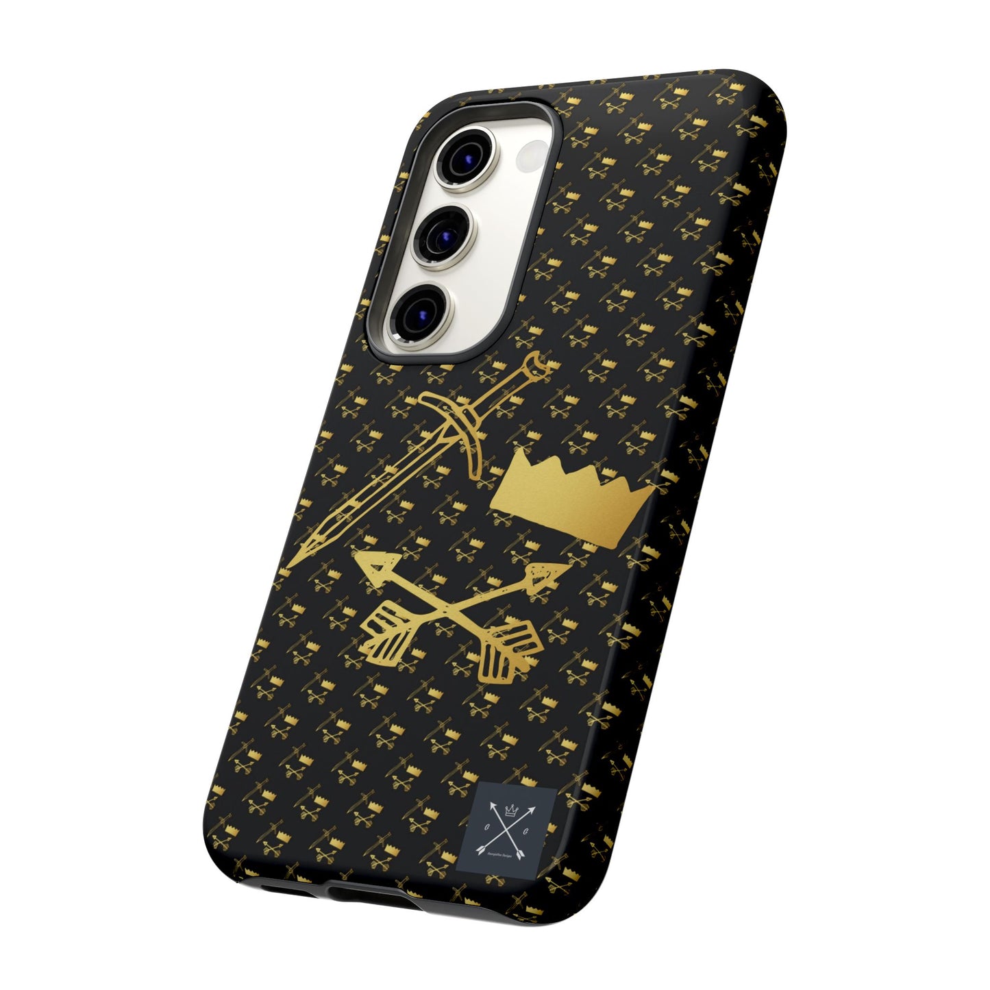Gold and Bold Warrior - Tough Phone Cases