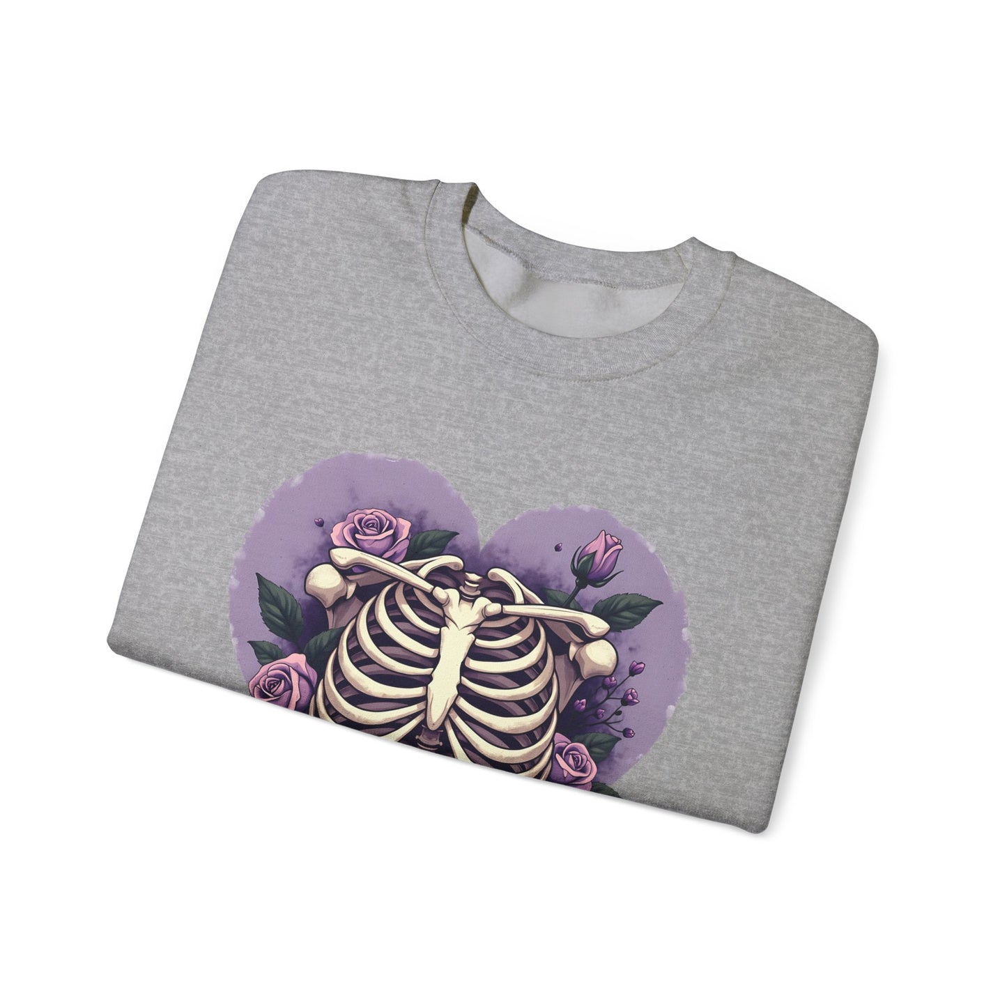 Dead Inside Ribcage Heart - Sweatshirt
