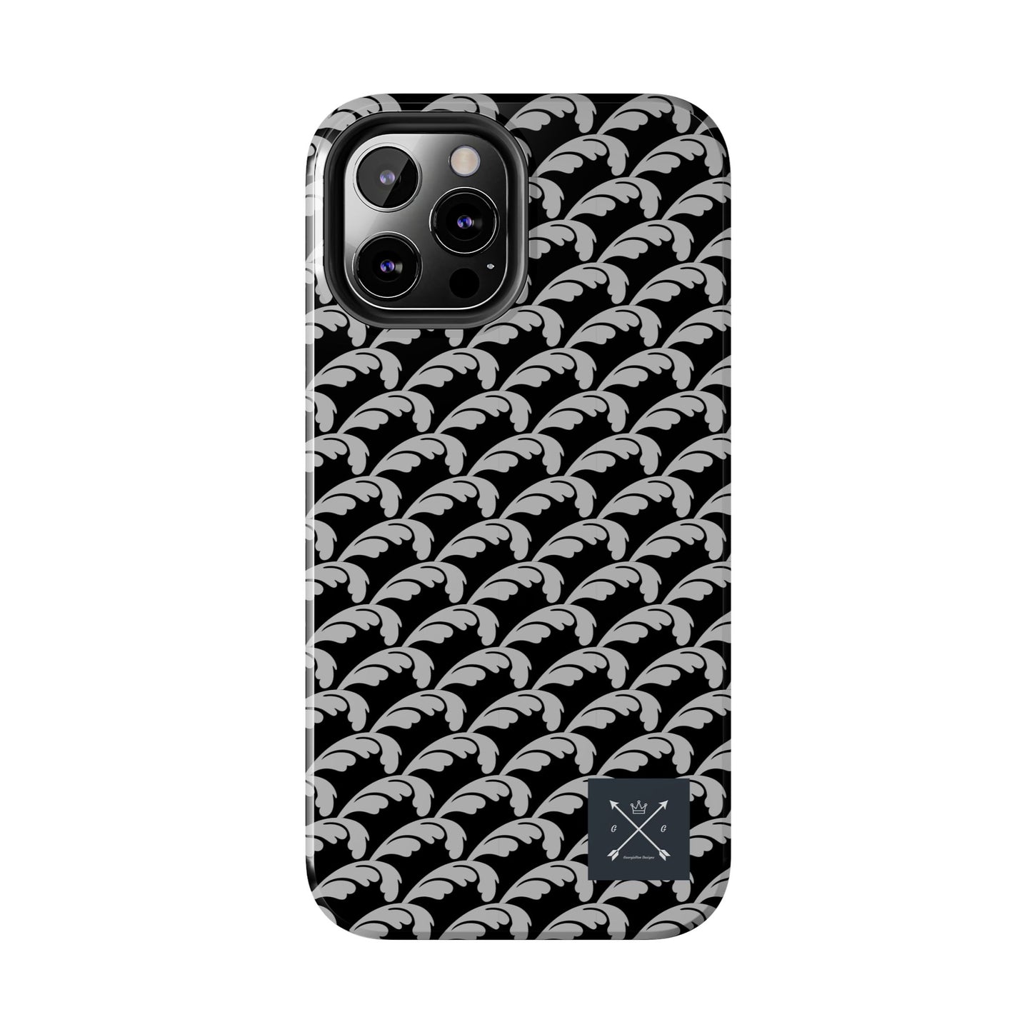Beautiful Beloved One Flourish (silver/black) - Tough Phone Cases