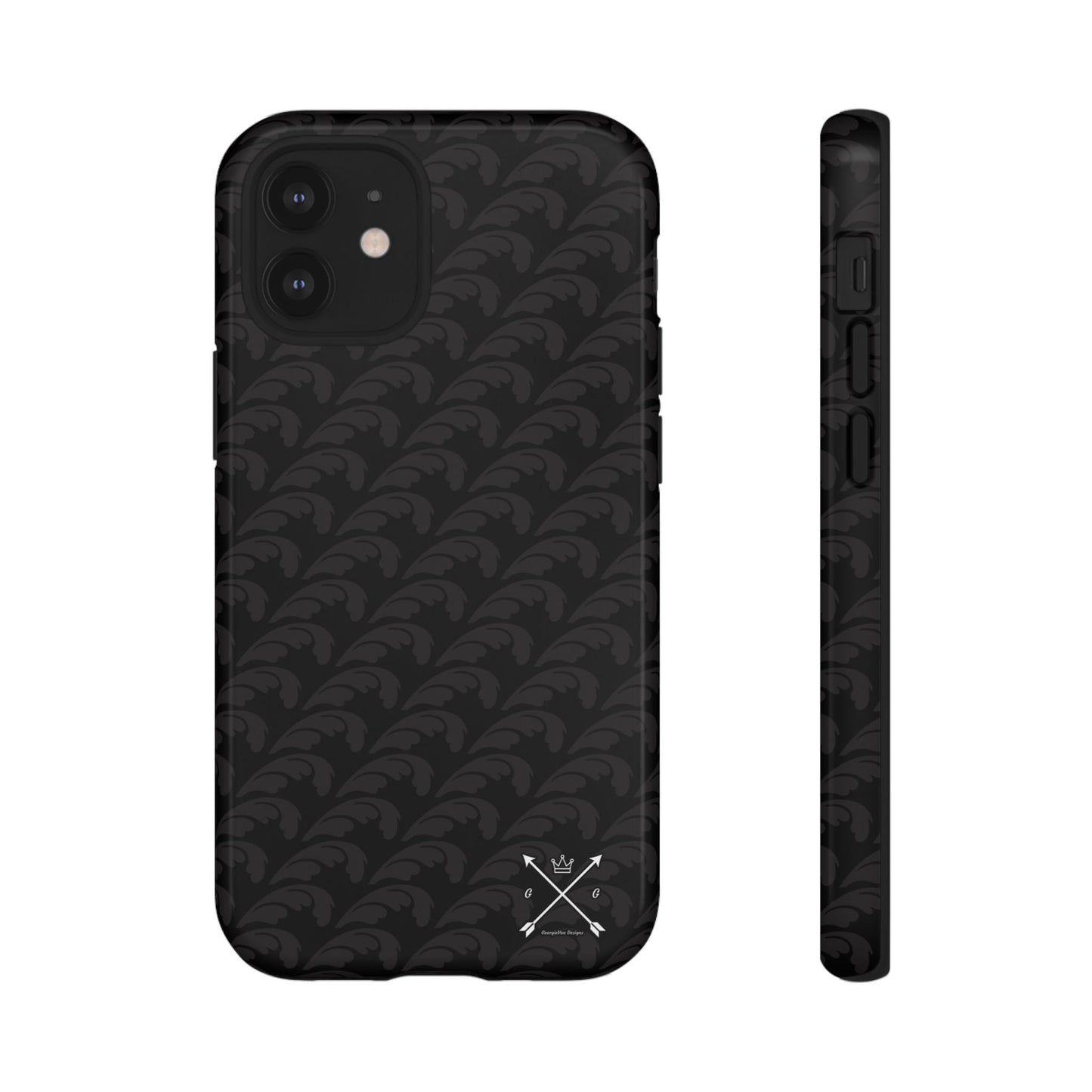 Beautiful Beloved One Flourish - Tough Phone Cases (black/black)