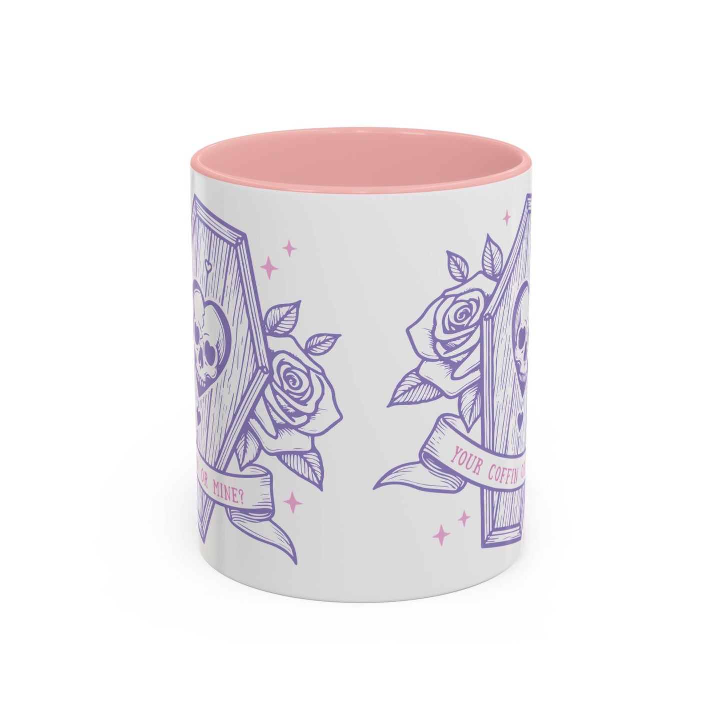 Your Coffin or Mine? - Accent Coffee Mug (11, 15oz)