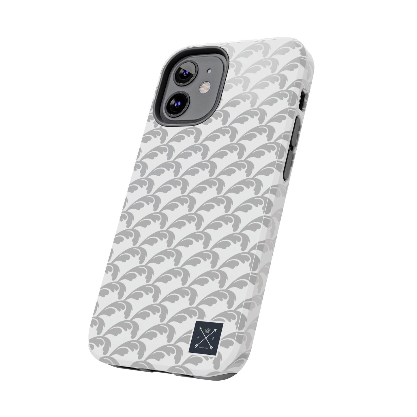 Beautiful Beloved Flourish (white/silver) - Tough Phone Cases