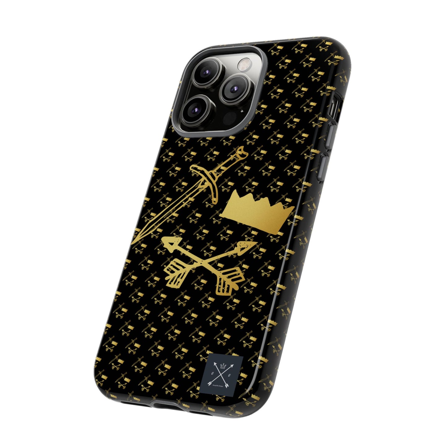 Gold and Bold Warrior - Tough Phone Cases