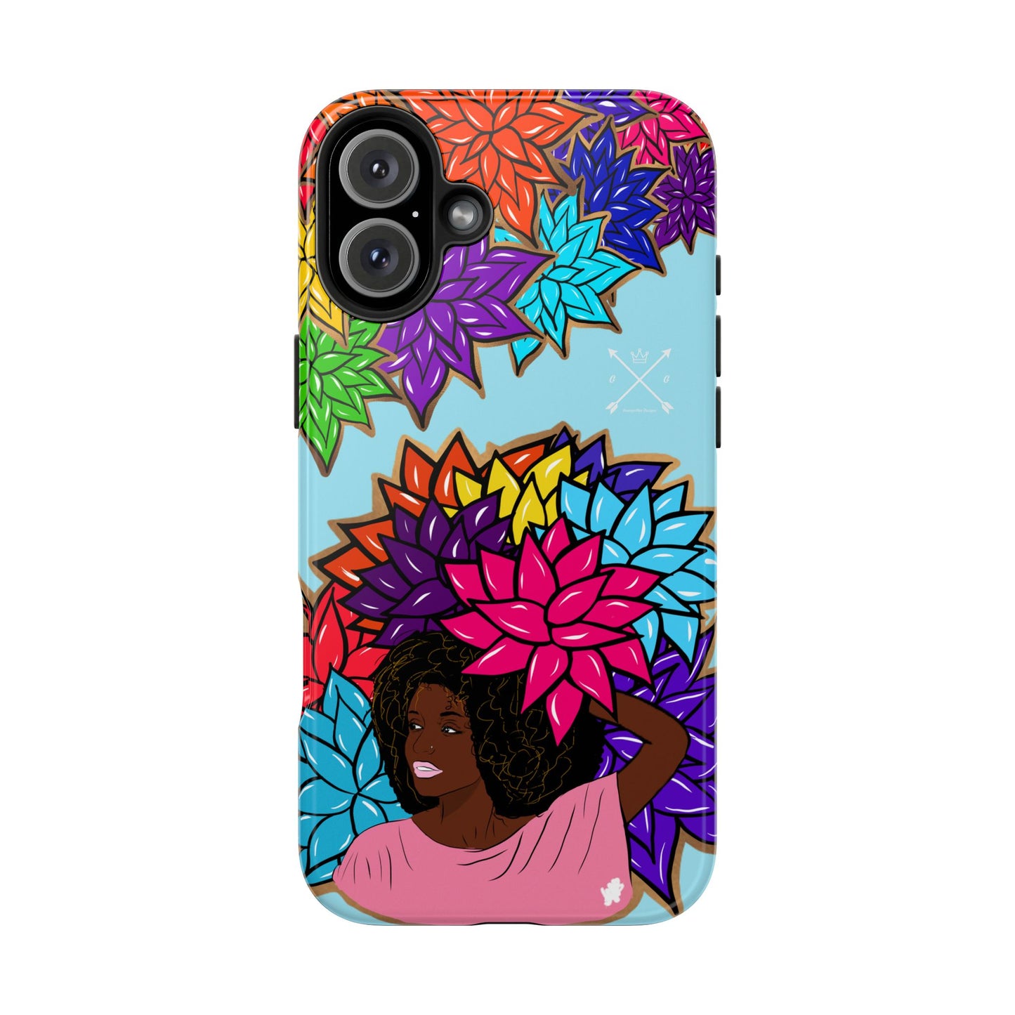 Beauty with Flowers - Tough Phone Cases