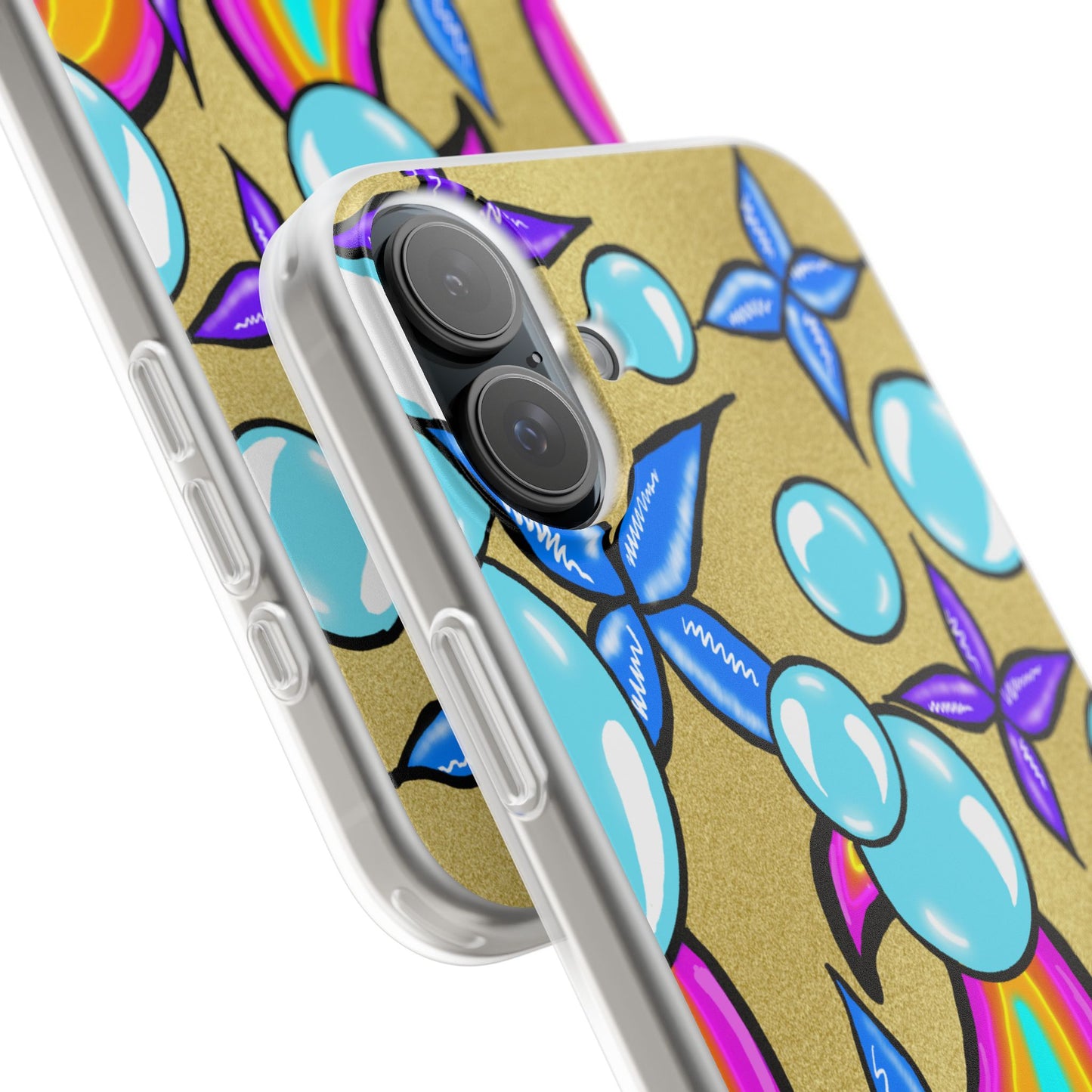 Bubble Rave (multi-colored)- Flexi Phone Cases