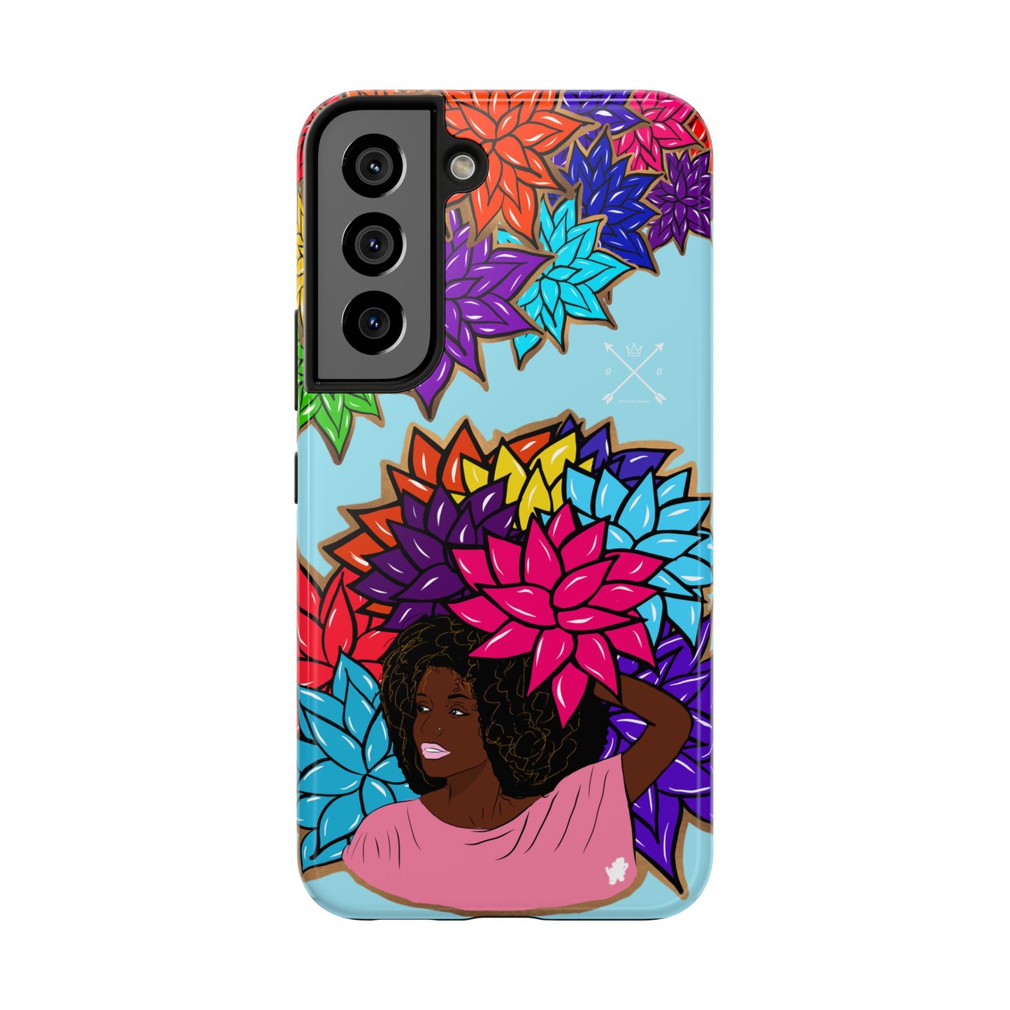 Beauty with Flowers - Tough Phone Cases