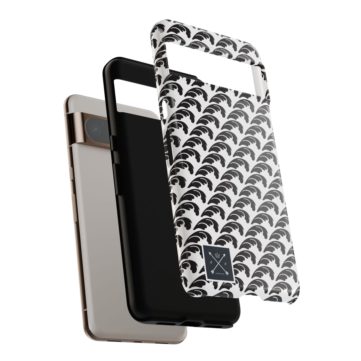 Beautiful Beloved One Flourish (black/white) - Tough Phone Cases