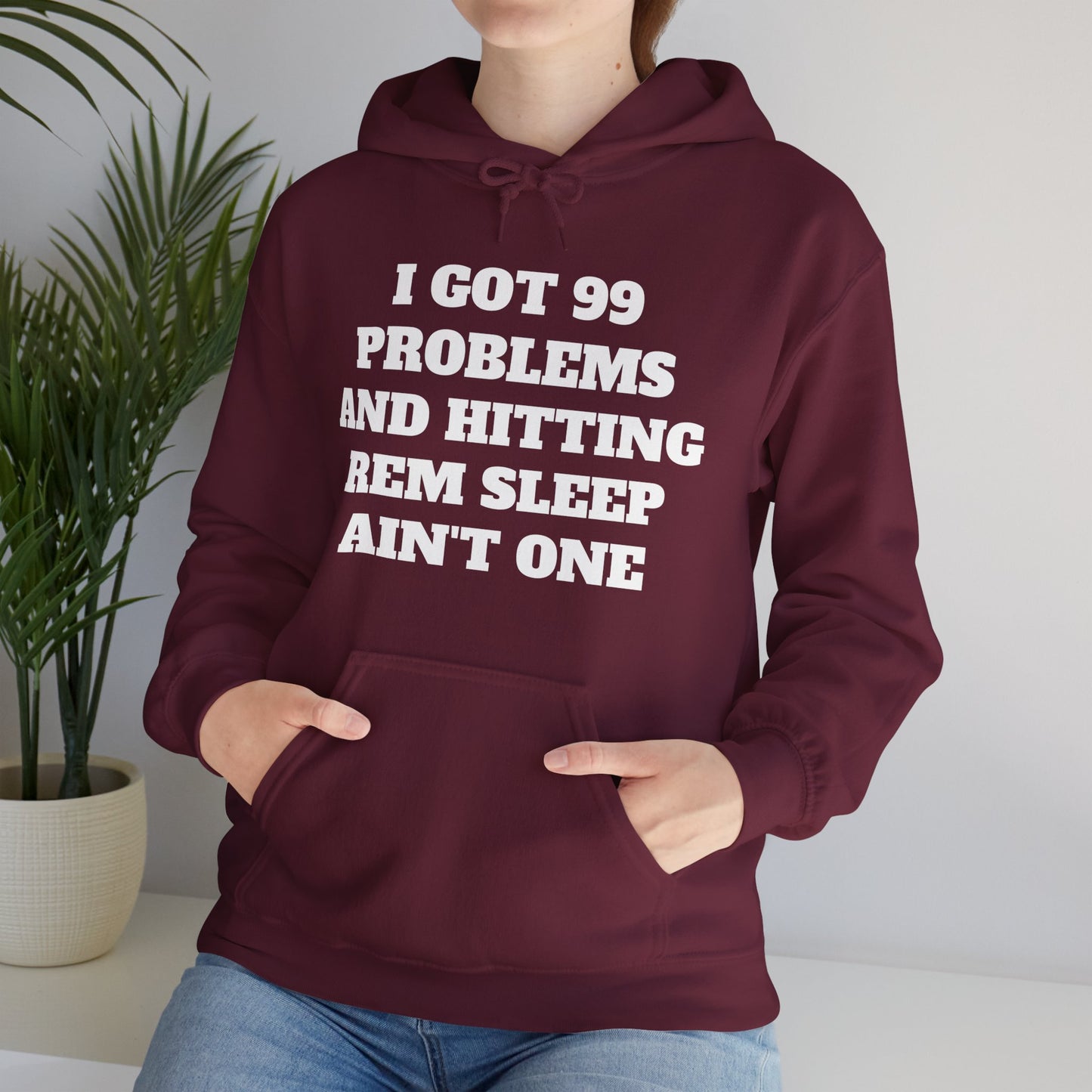 I Got 99 Problems/Narcolepsy Sucks - Unisex Heavy Blend™- Hooded Sweatshirt