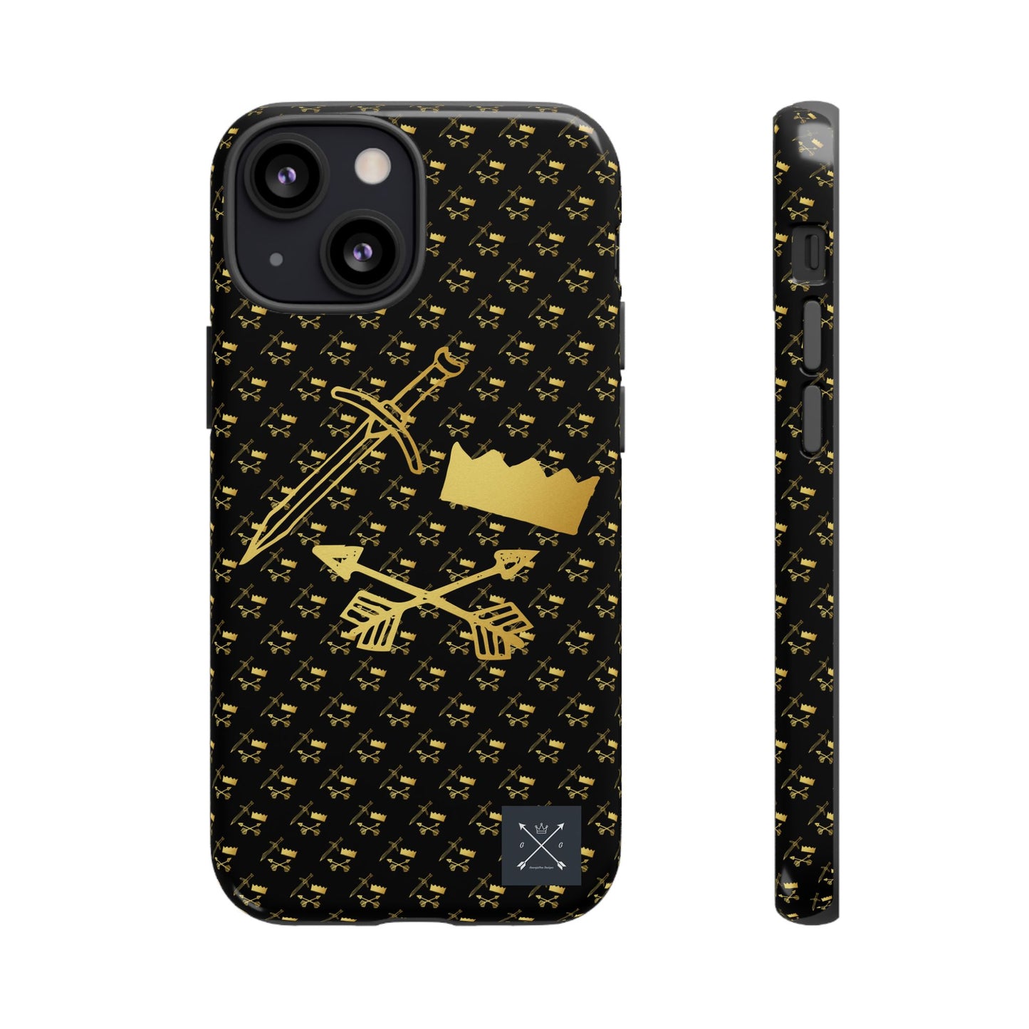 Gold and Bold Warrior - Tough Phone Cases