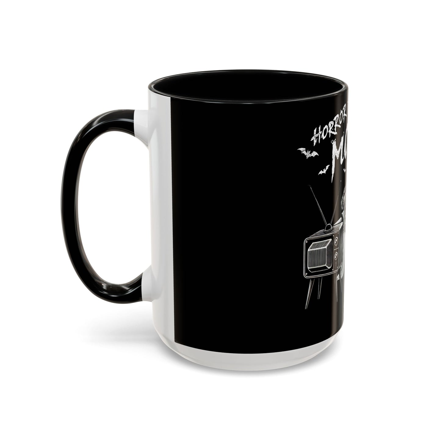 Horror Movies and Chill - Accent Coffee Mug (11, 15oz)