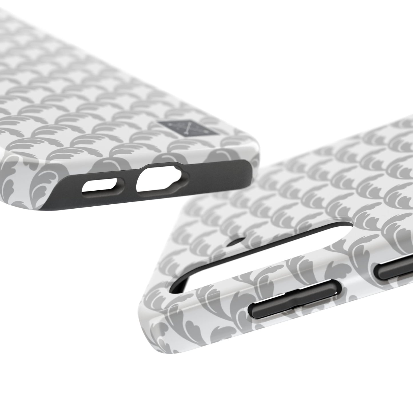 Beautiful Beloved Flourish (white/silver) - Tough Phone Cases