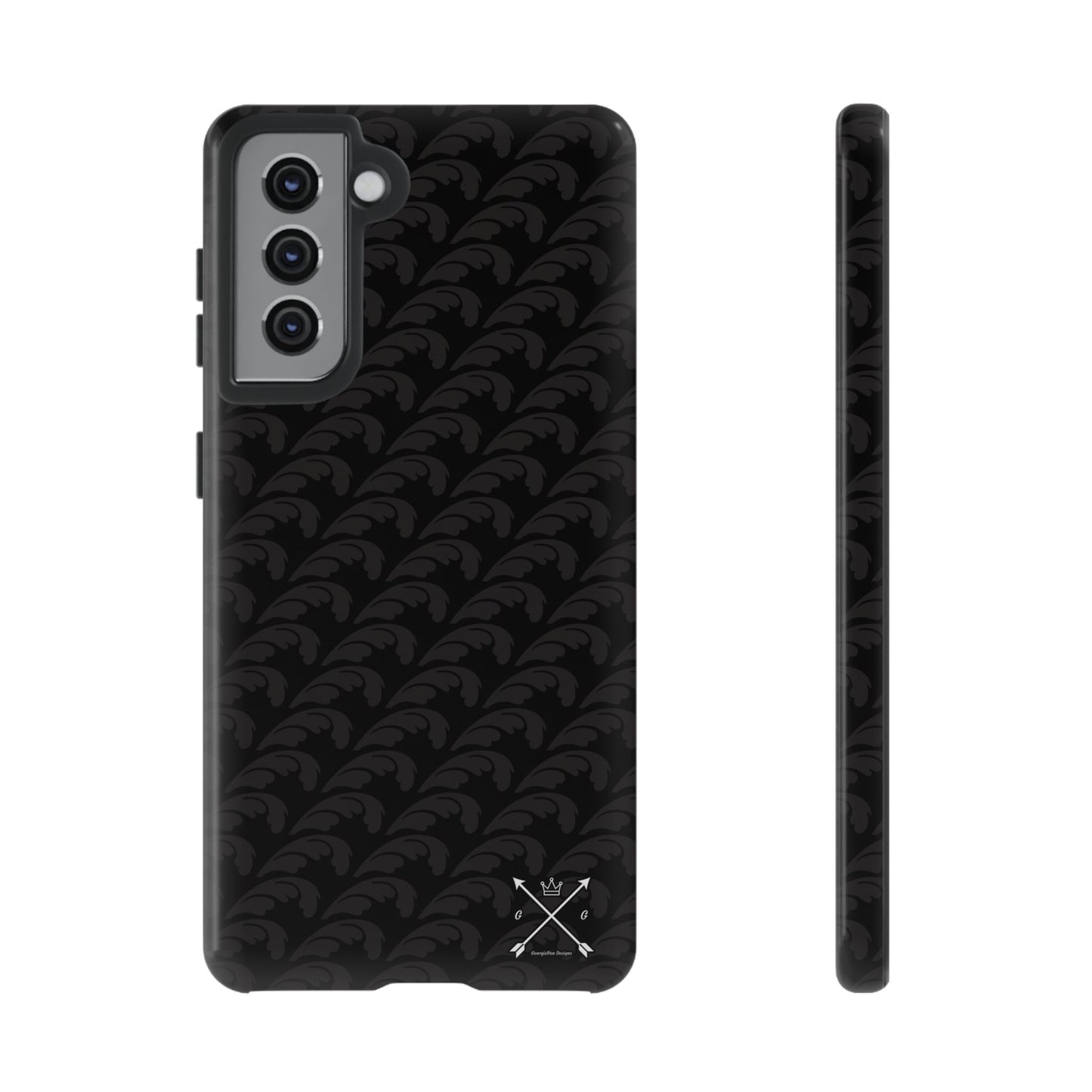 Beautiful Beloved One Flourish - Tough Phone Cases (black/black)