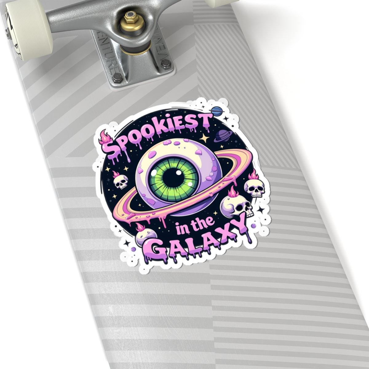 Spookiest in the Galaxy, Eyeball Planet - Kiss-Cut Sticker