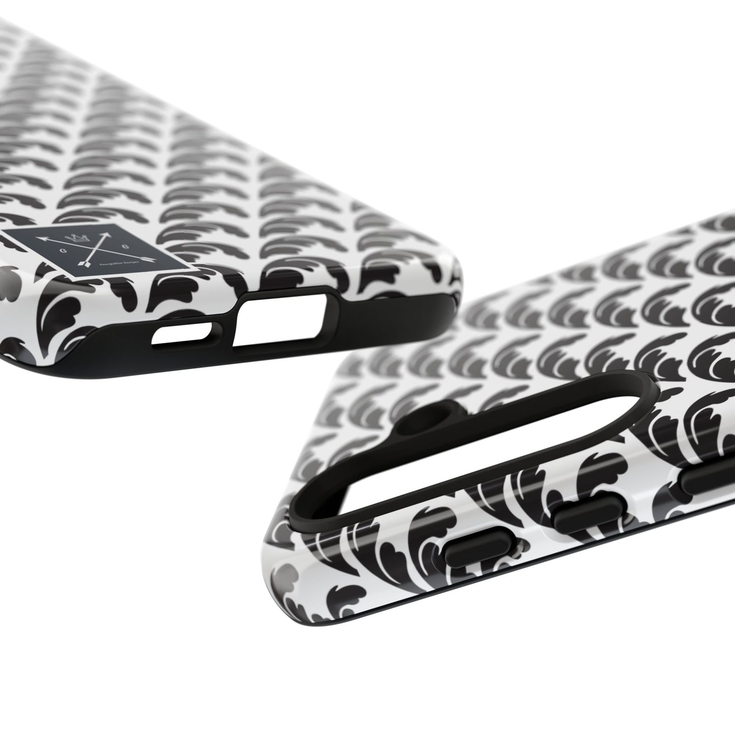 Beautiful Beloved One Flourish (black/white) - Tough Phone Cases