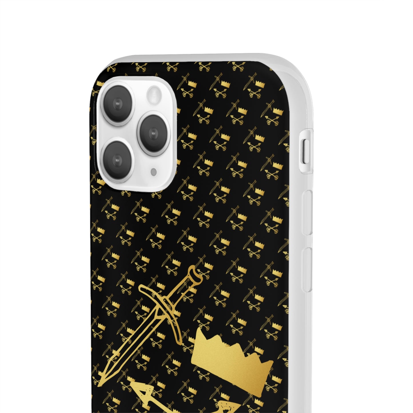 Gold and Bold Warrior - Flexi  Phone Cases