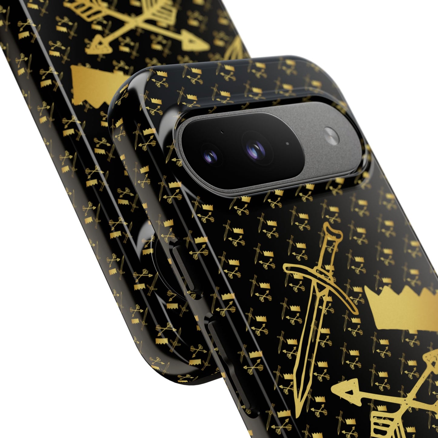 Gold and Bold Warrior - Tough Phone Cases