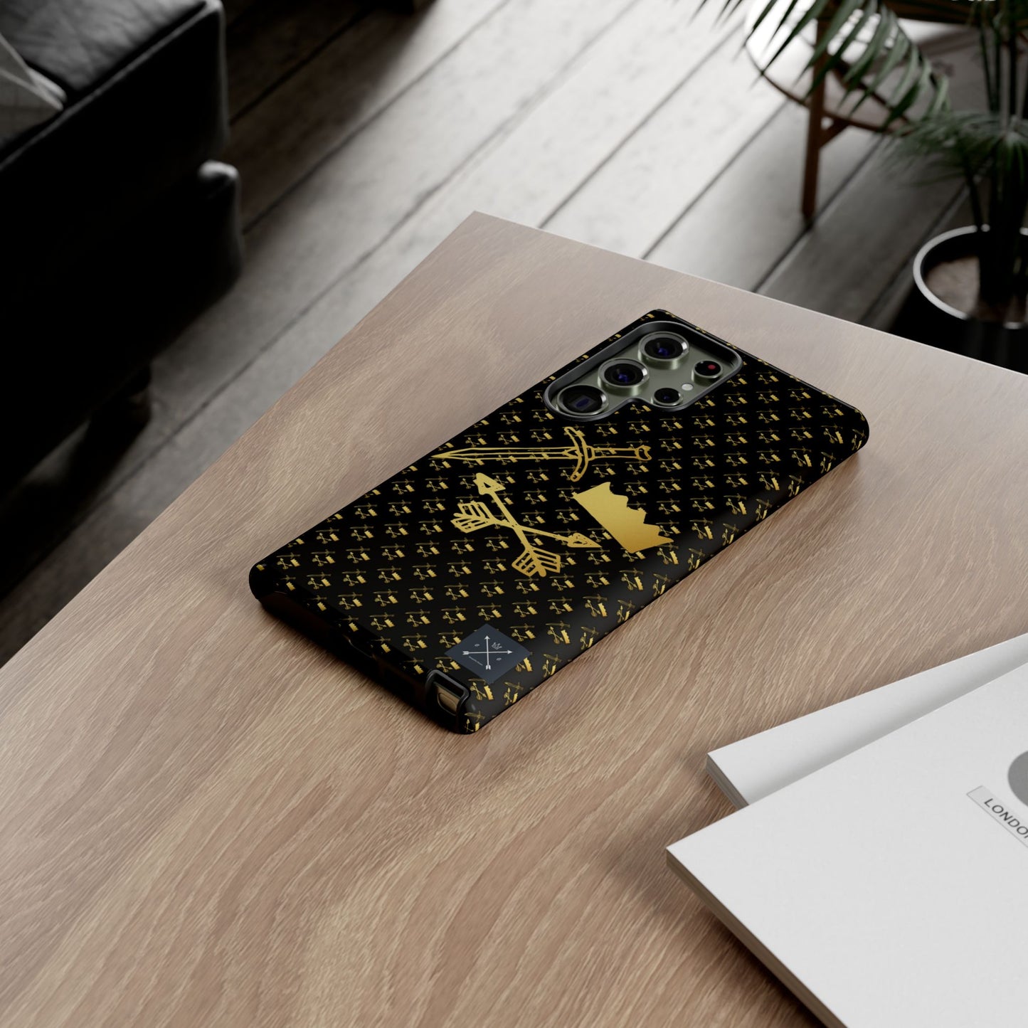 Gold and Bold Warrior - Tough Phone Cases