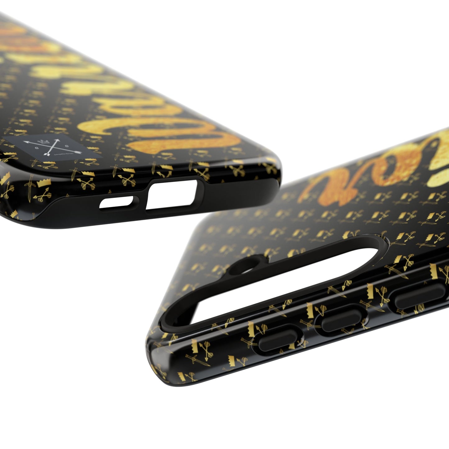 Gold and Bold Warrior - Tough Phone Cases