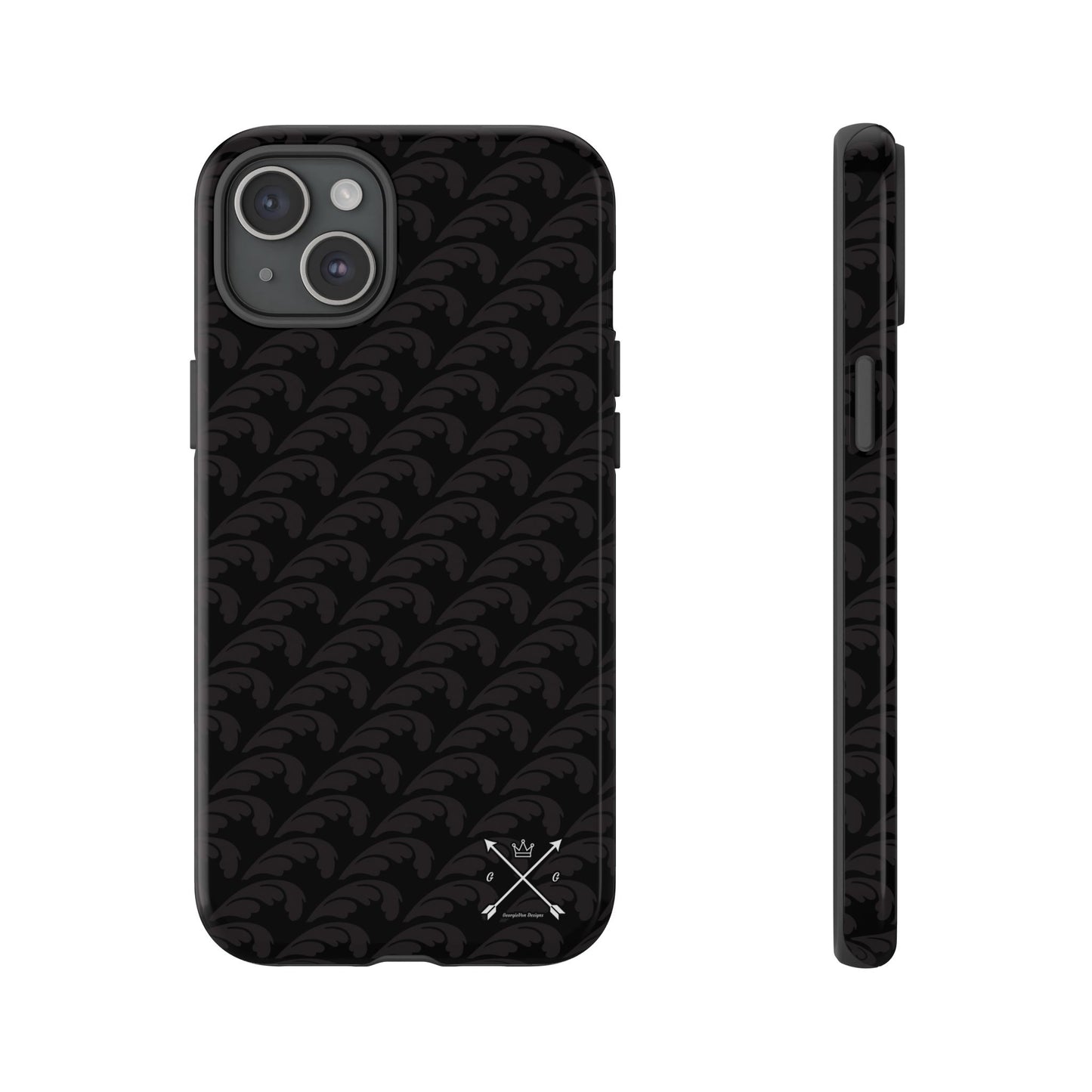 Beautiful Beloved One Flourish - Tough Phone Cases (black/black)