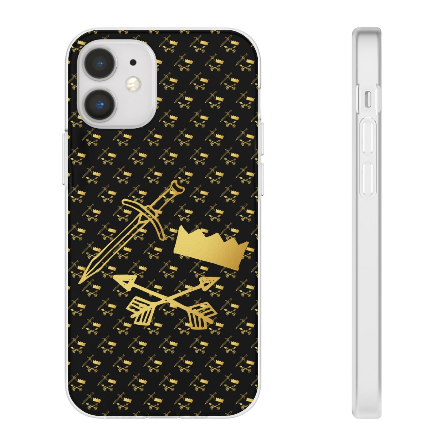 Gold and Bold Warrior - Flexi  Phone Cases