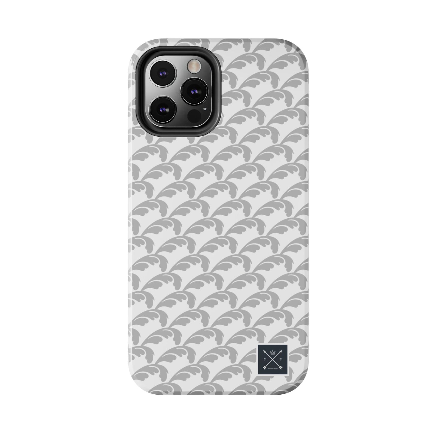 Beautiful Beloved Flourish (white/silver) - Tough Phone Cases